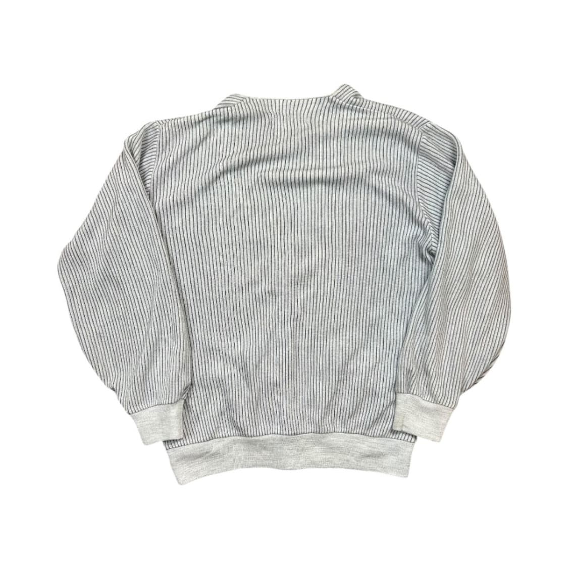 OS) 빈티지 JPN 그레이 스트라이프 브이넥 가디건 TK-025 상품이미지2