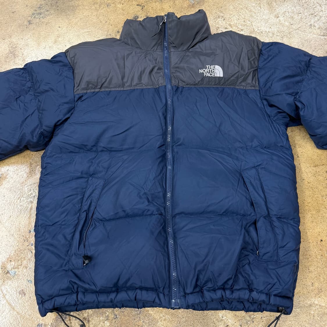 노스페이스 네이비 눕시 패딩 상품이미지3