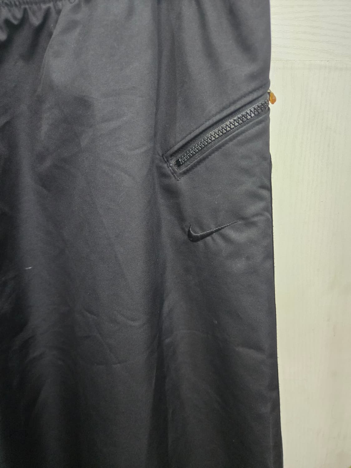 L,100,크게나왔어요)) NIKE 나이키 바람막이 바지! 두께O 상품이미지2