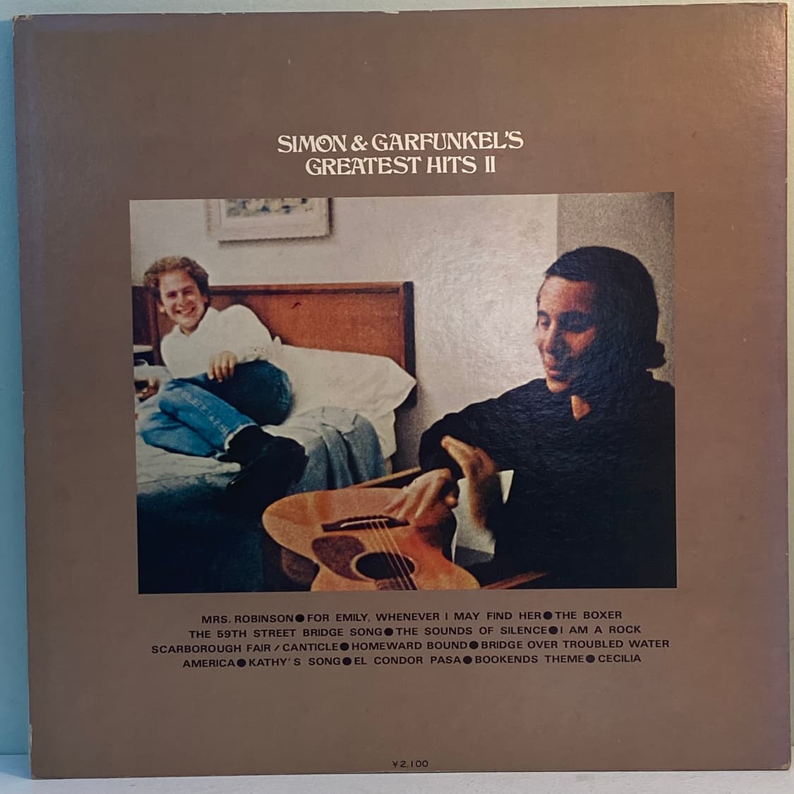 (LP-포크) Simon And Garfunkel -Hits II 상품이미지2