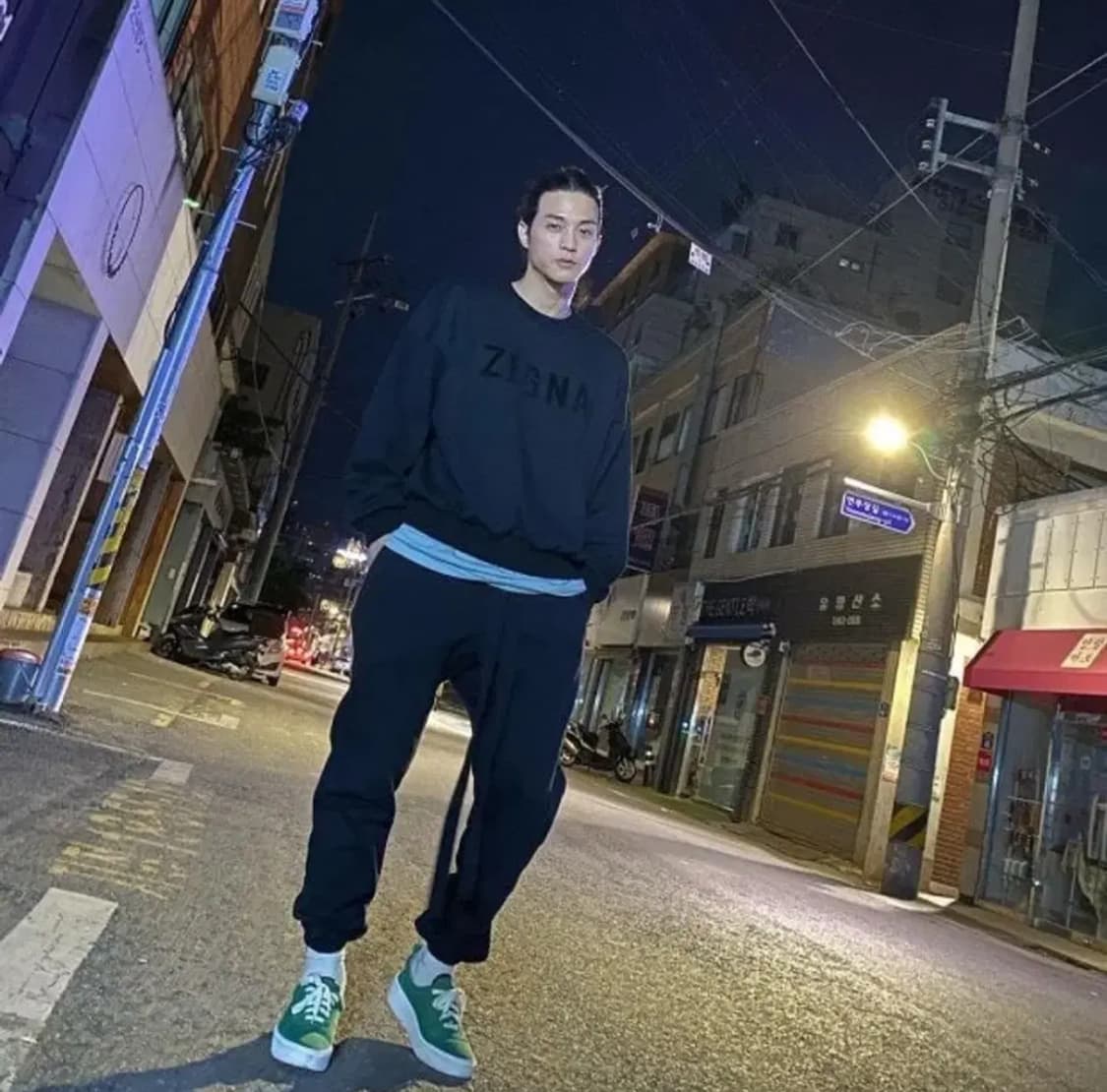 피어오브갓 x 에르메네질도 제냐 스웻팬츠 블랙 FOG x Ermenegi 상품이미지1