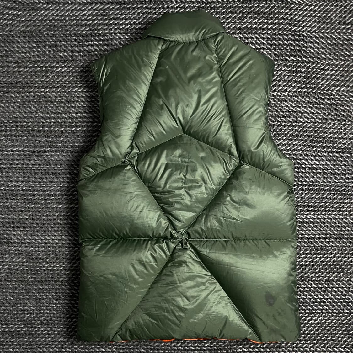 아디다스 립스탑 덕다운 패딩 베스트 카키o 4933 상품이미지2