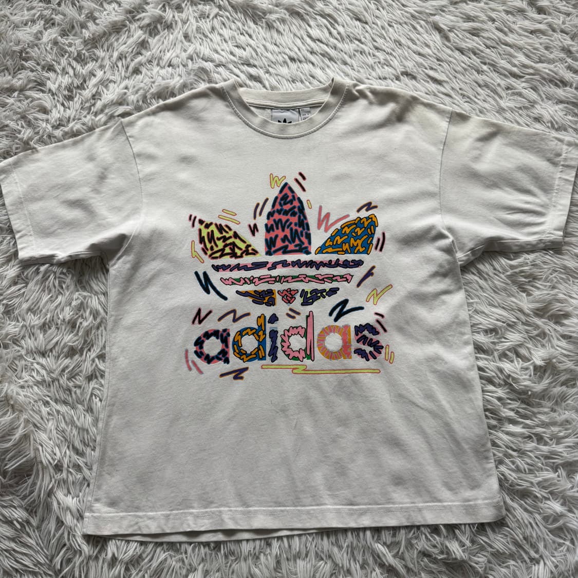 ADIDAS 일본빈티지 반팔 아디다스 빈티지반팔 아디다스반팔 S 90 상품이미지2