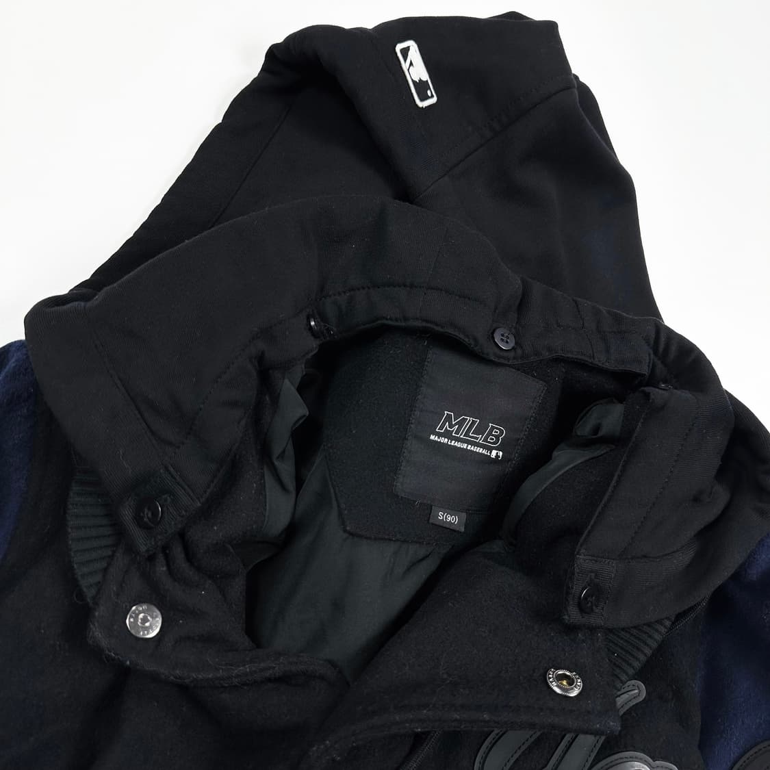 MLB 뉴욕양키스 모직 블랙 바시티 자켓 (S 여성추천) 상품이미지5