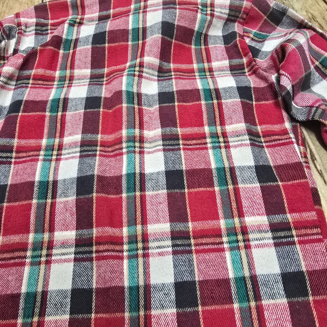 Vintage 80s Five brother 플란넬셔츠 상품이미지6