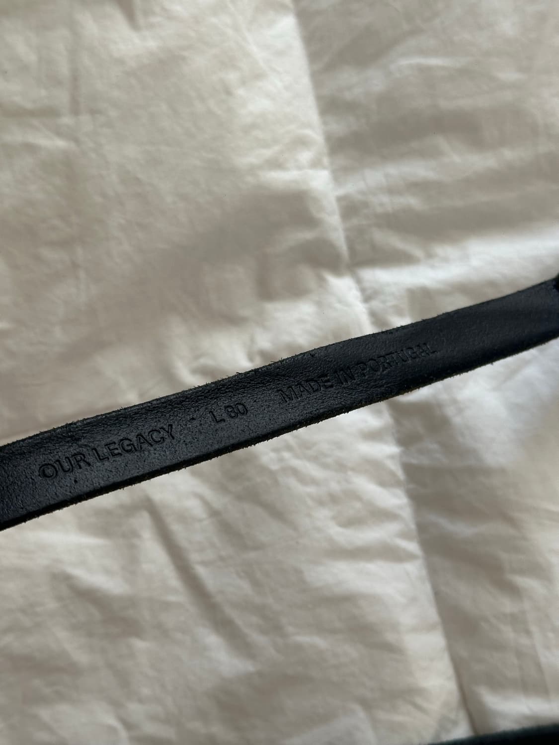 아워레가시 2cm 벨트 블랙 80 상품이미지2