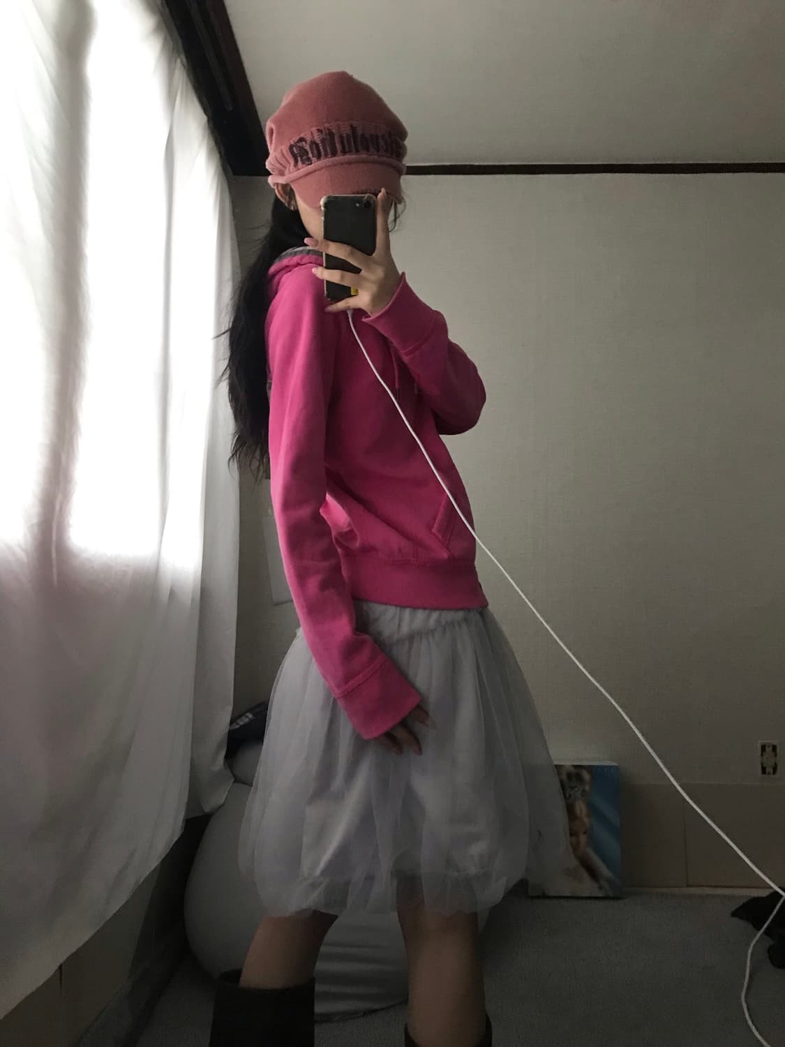 아베크롬비 핑크 후드집업 상품이미지5