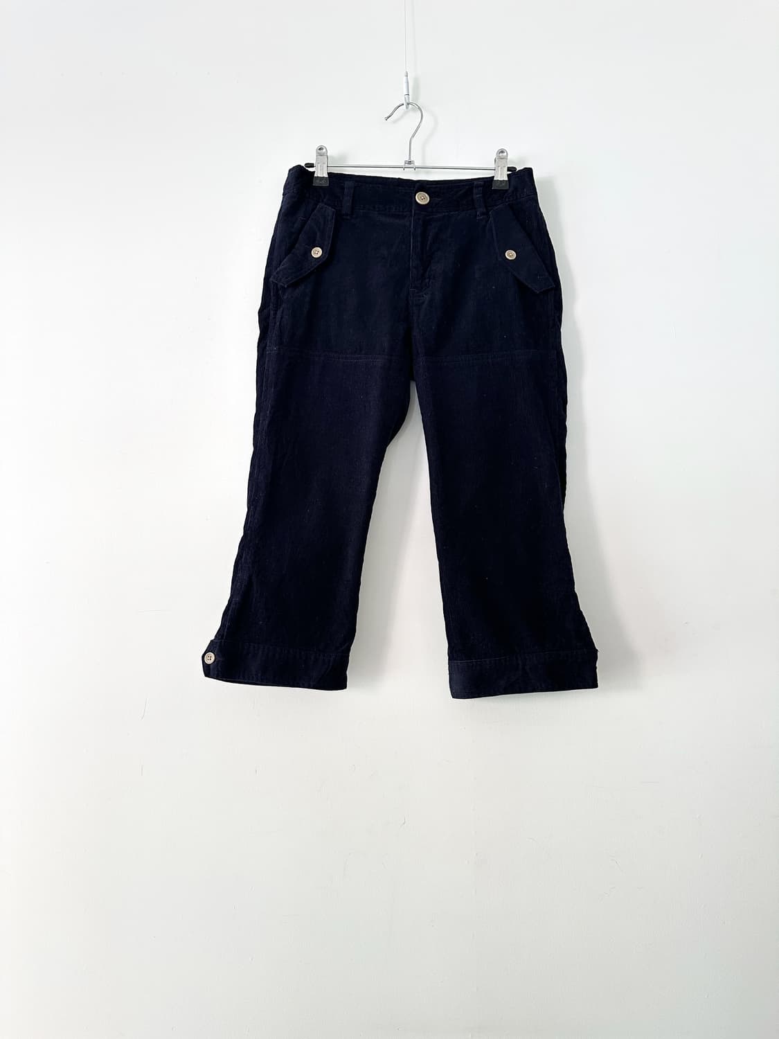 EASTBOY Corduroy button capri pants  상품이미지1