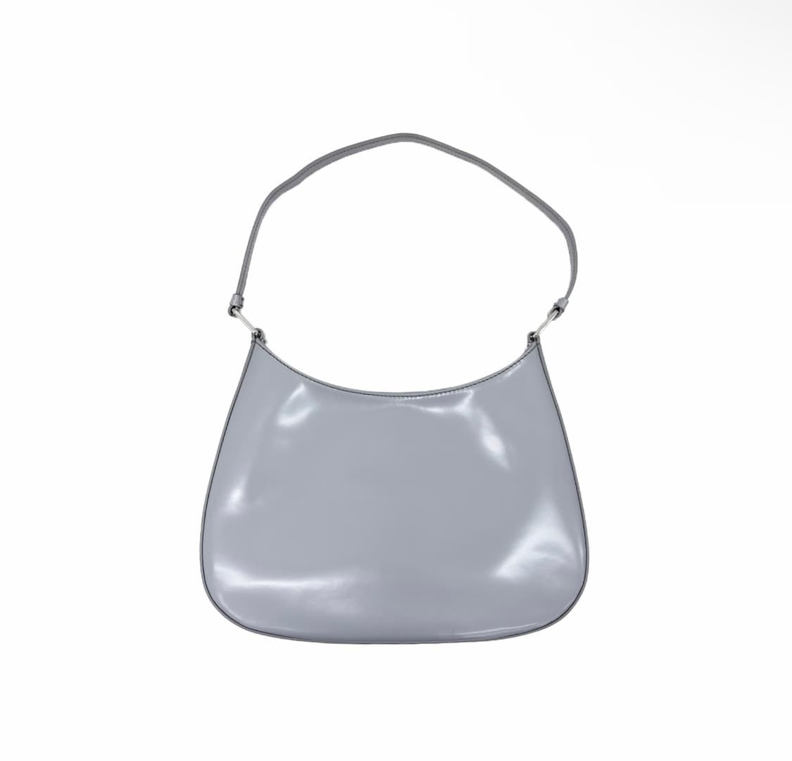 [OS] 프라다 여성 클레오 브러시드 가죽 레더 숄더백 그레이 상품이미지2