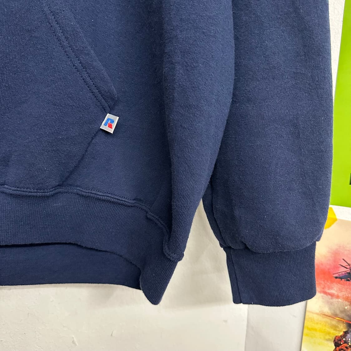90‘s 러셀 후드티 ‘네이비‘ 상품이미지3