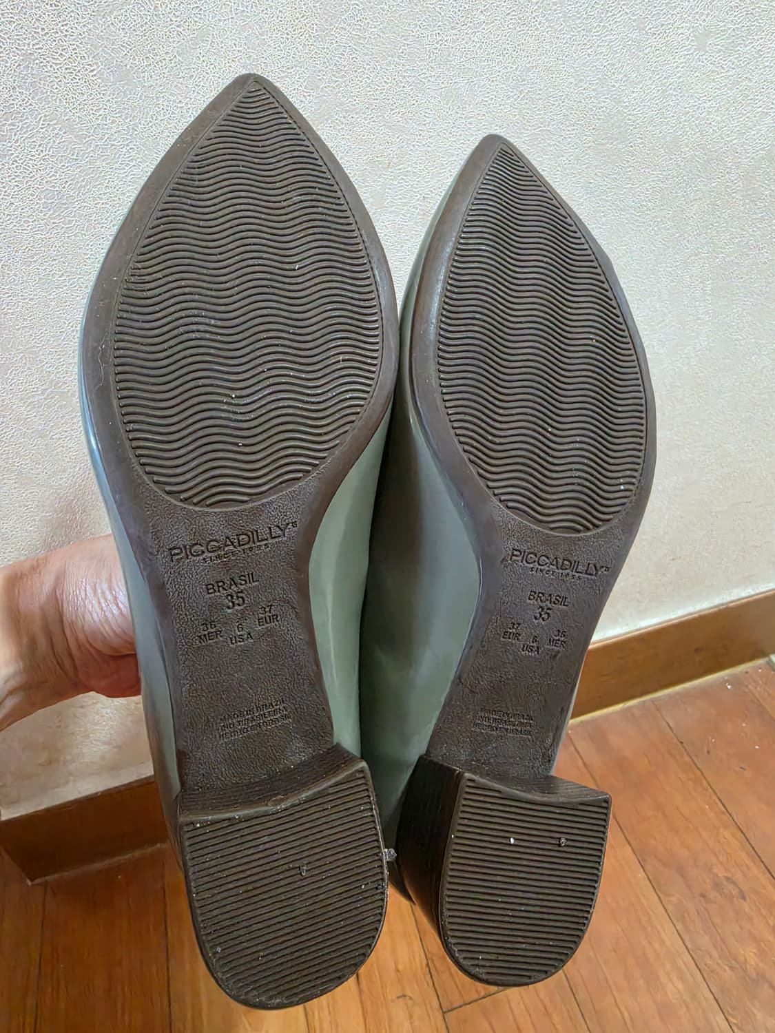 피카딜리 여성 펌프스 그린톤 상품이미지6