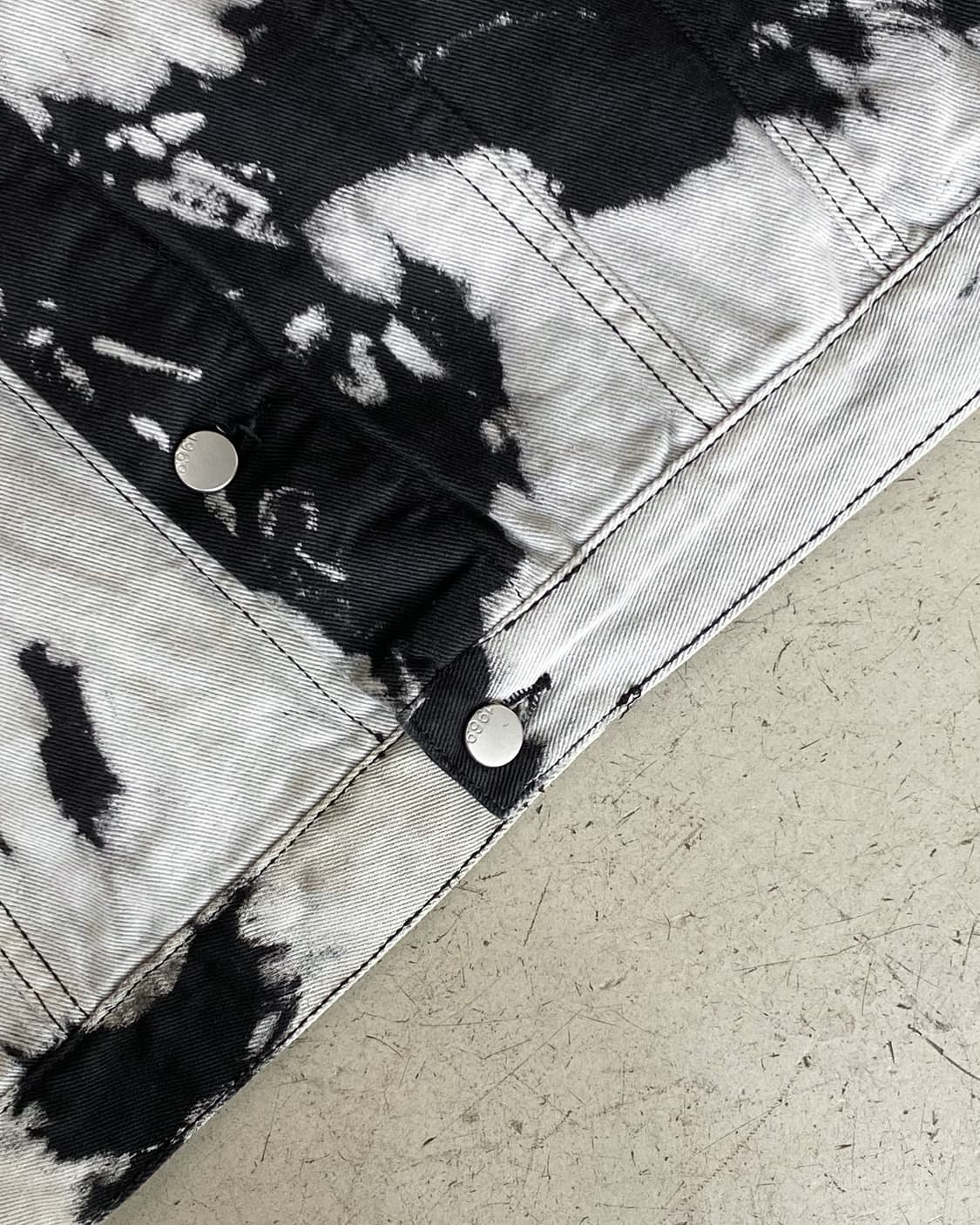 Falls-Creek U.S.A 블리치드데님 트러커자켓 상품이미지8