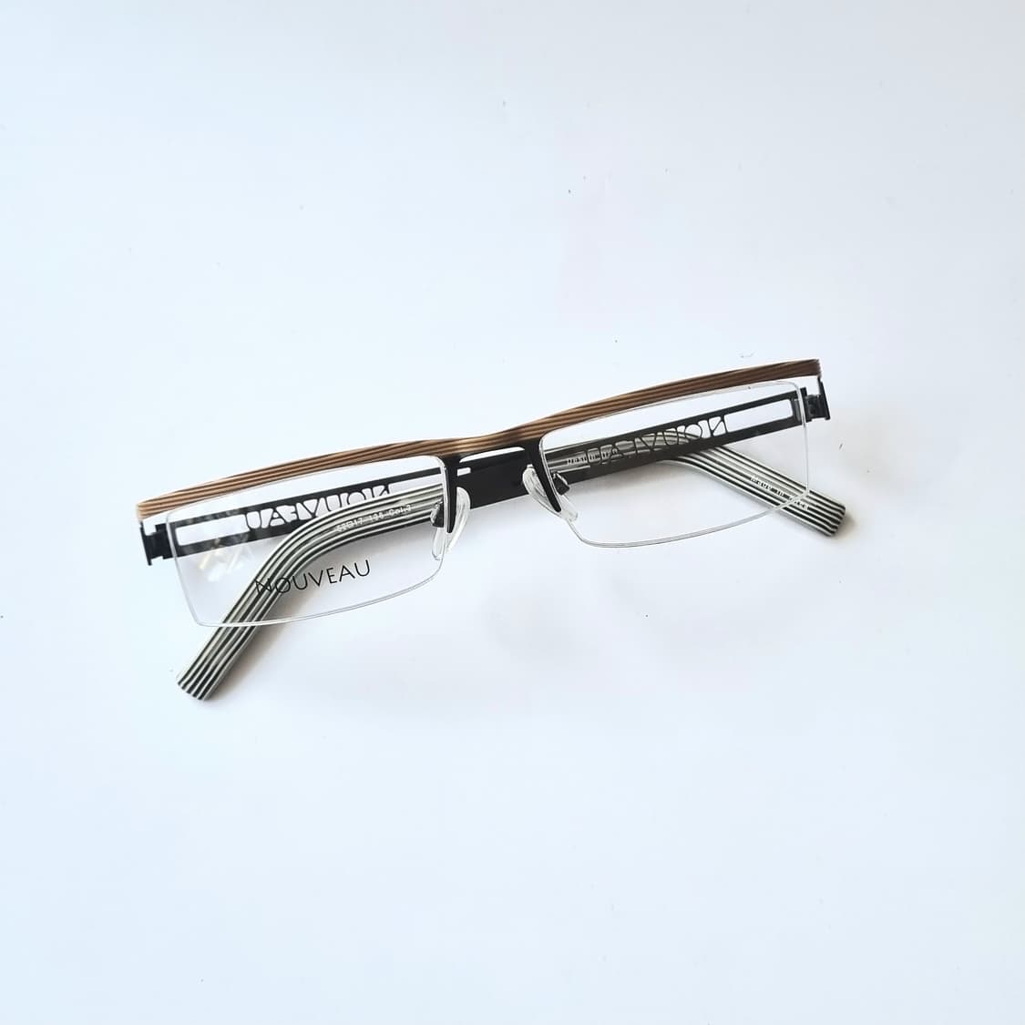 데드스탁 긱시크 유니크한 반무테 안경테  547 상품이미지1