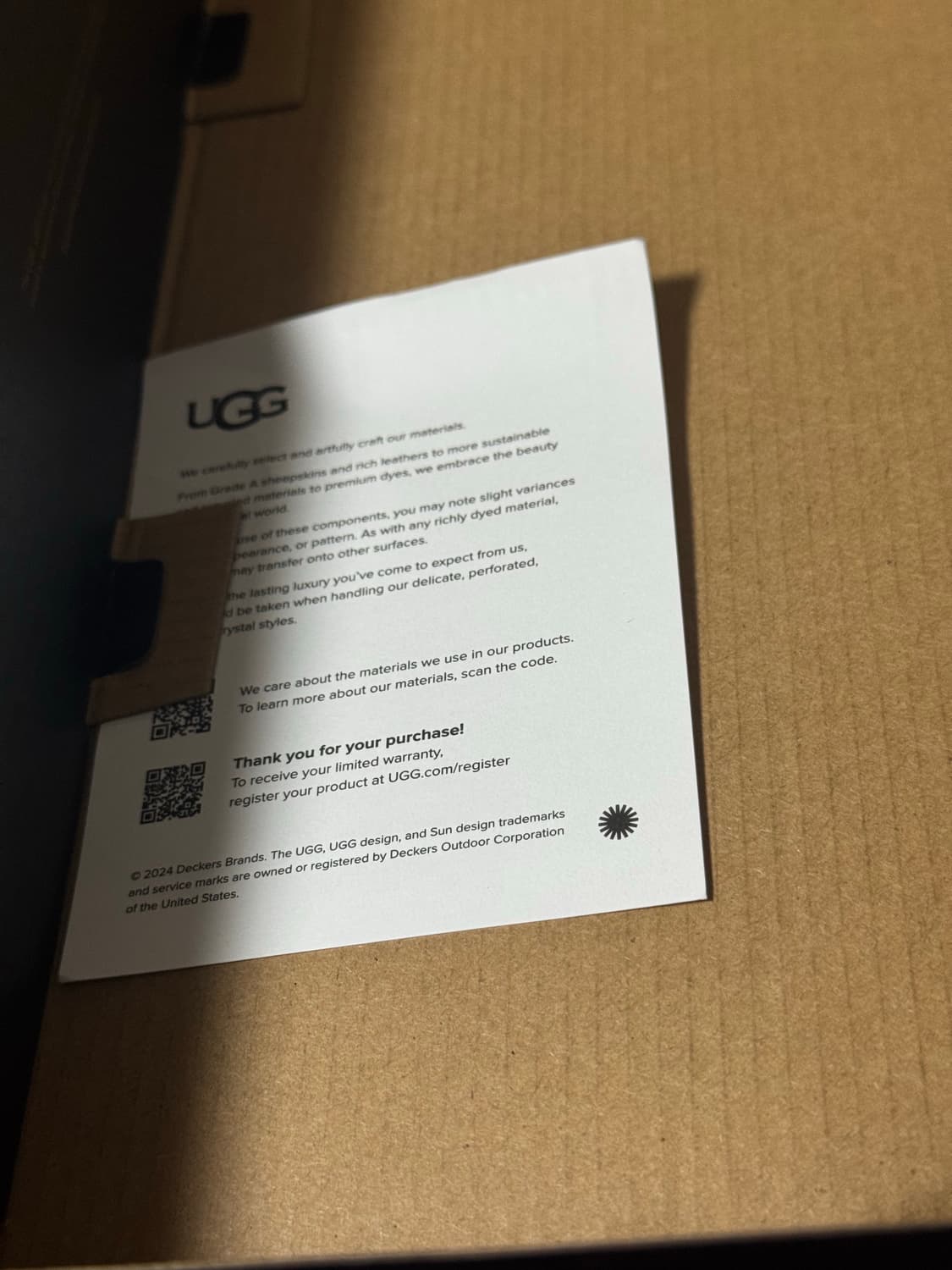 [새상품] 어그 타스만 블랙(260) 상품이미지2