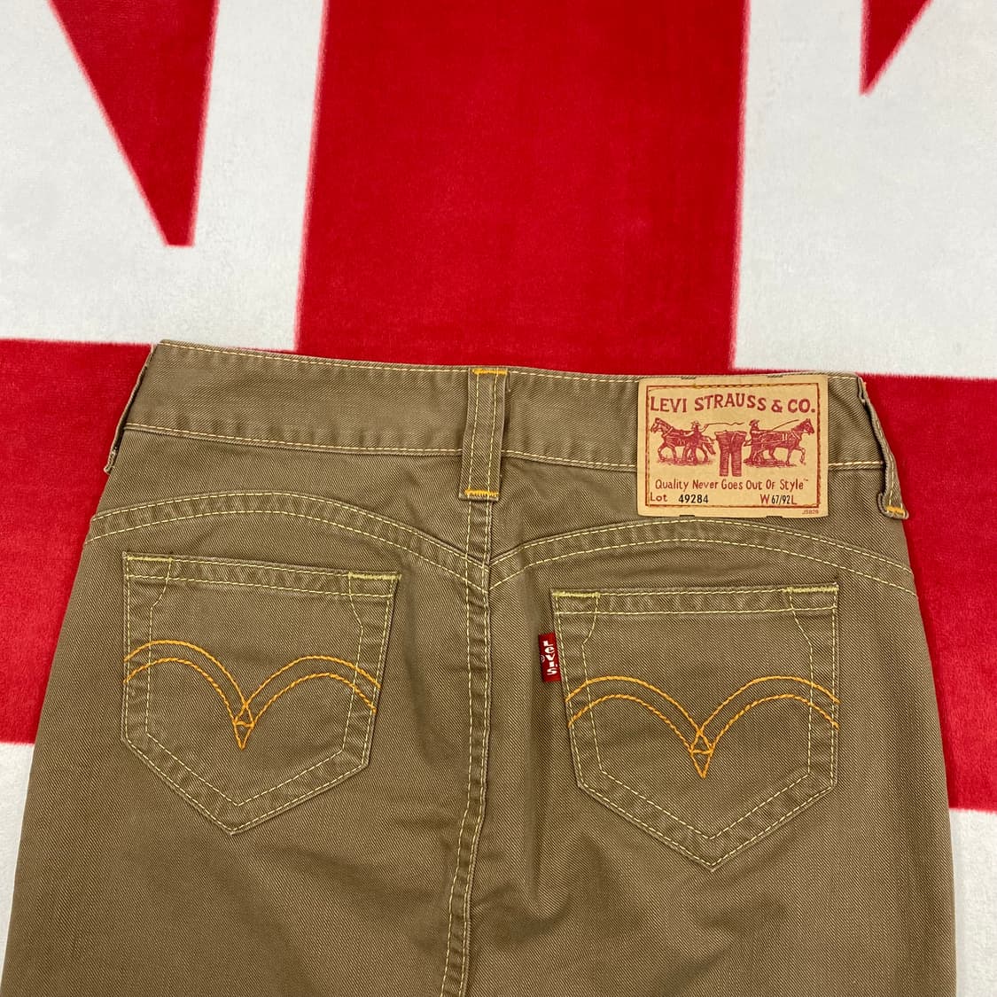 리바이스 데님 스커트 실측29 상품이미지3