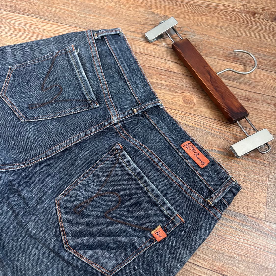 시티즌 오브 휴머니티 27 데님 청바지 슬림 부츠 미국 수입 로라이즈 상품이미지4