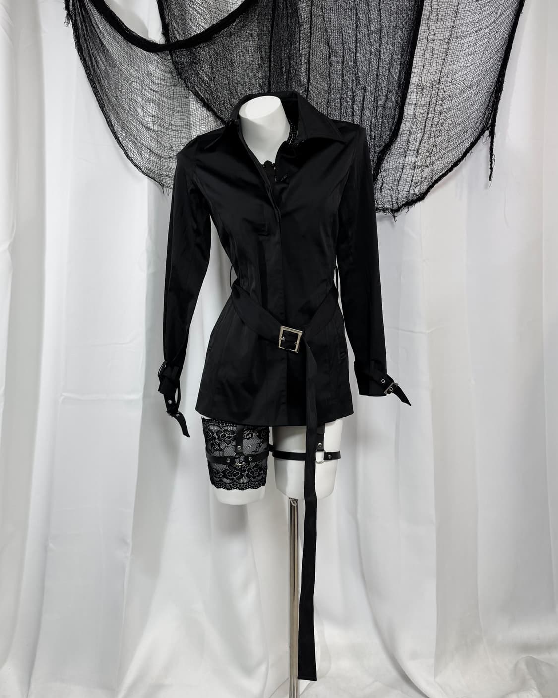belt buckle coat 상품이미지1