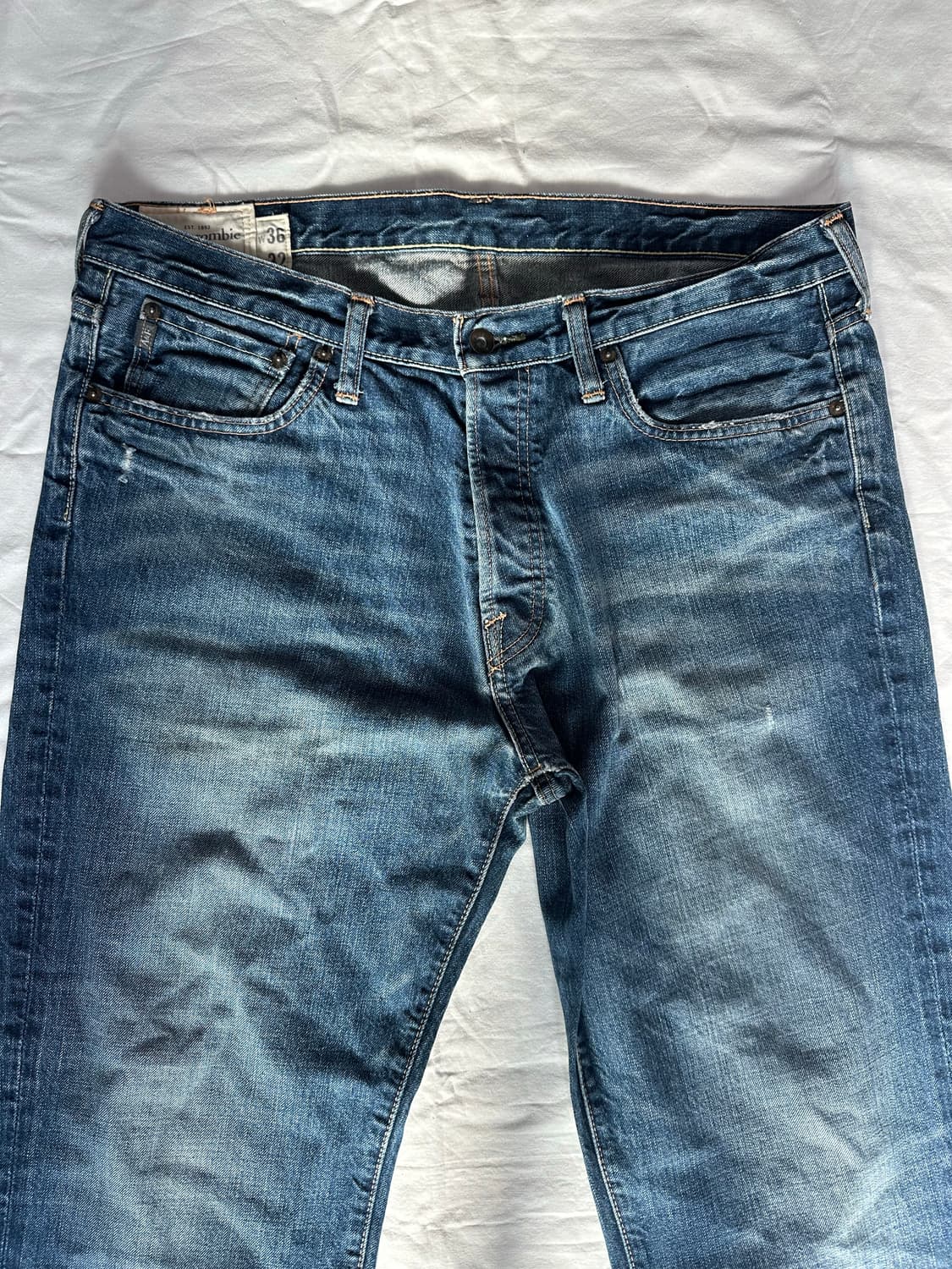 아베크롬비 데님팬츠 (와이드핏) 상품이미지2