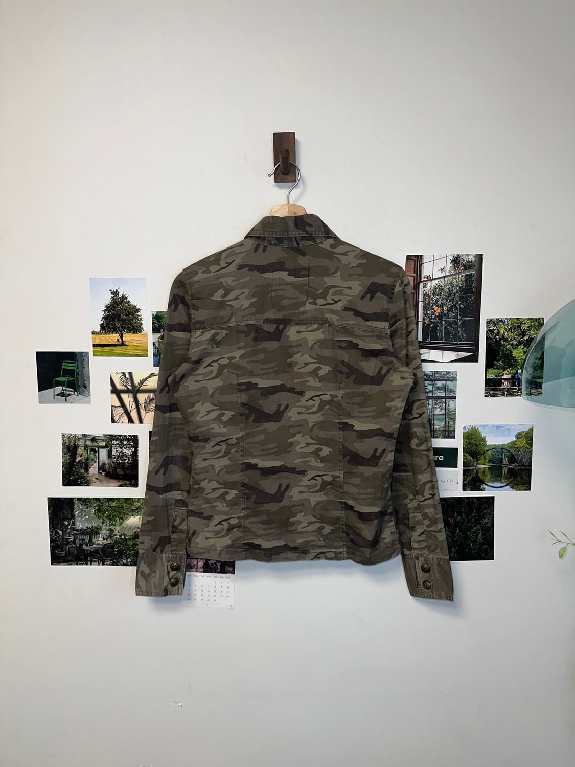 Khaki brown camouflage shirt 상품이미지6