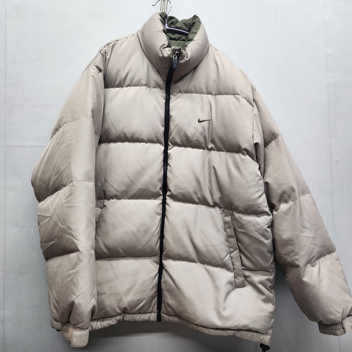 나이키 스우시 뉴챔프 푸퍼 스트링 덕다운 패딩L(2XL) 상품이미지1