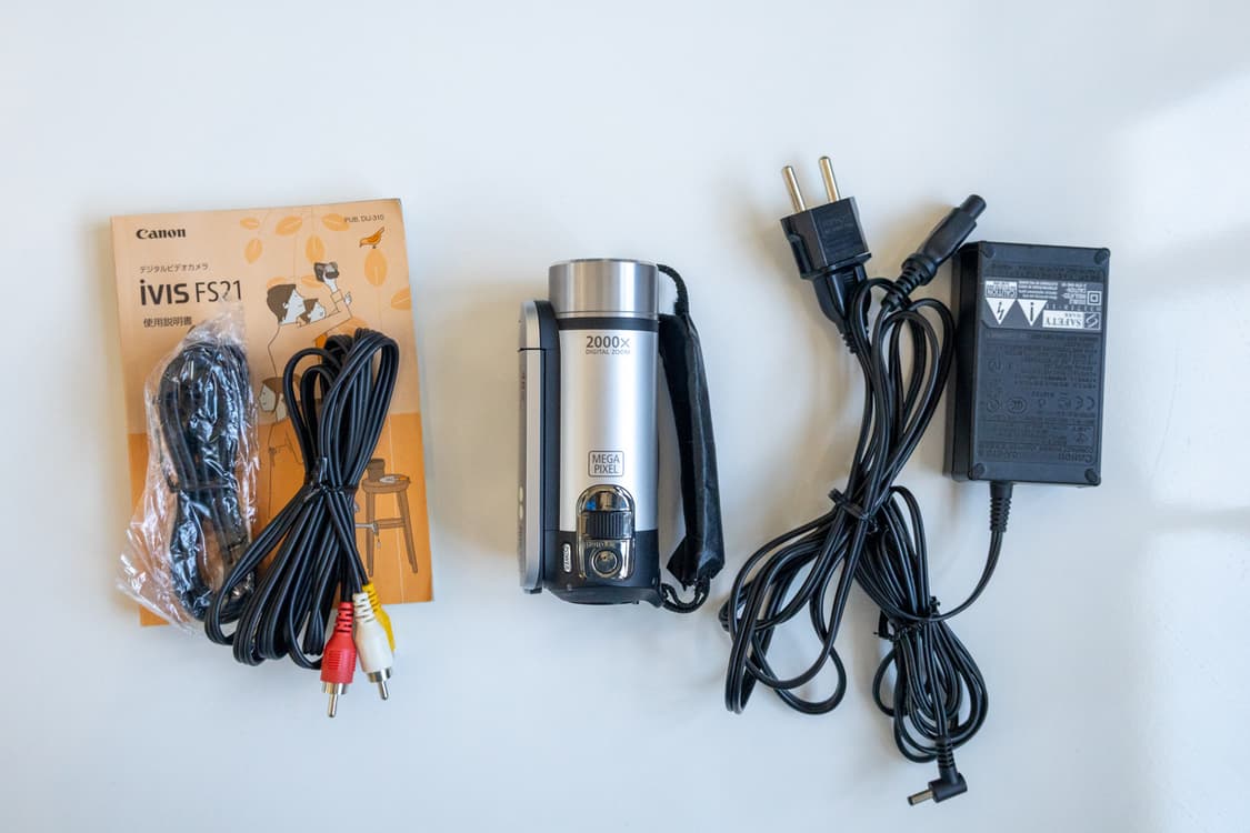 Canon Ivis FS21 / 빈티지 디지털 캠코더 상품이미지9