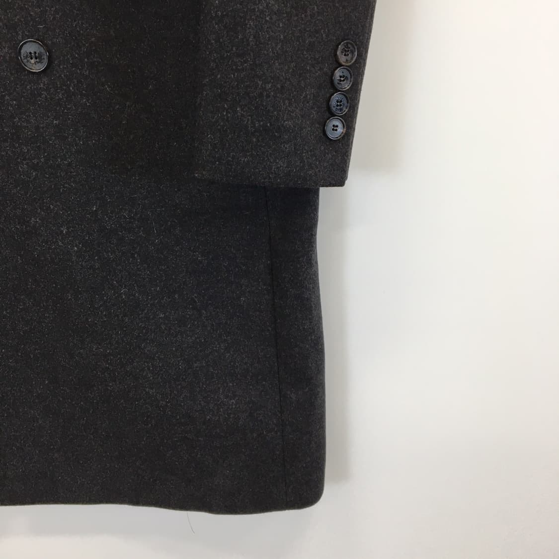 마마가리 더블 브레스티드 캐시미어 코트 105  상품이미지3