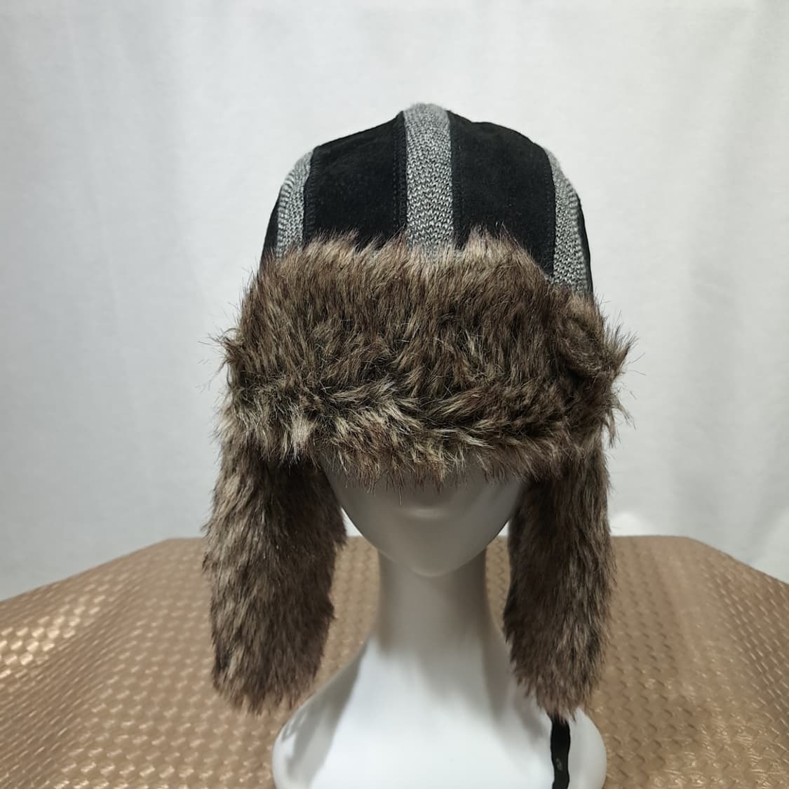 Screamer Faux-Fur 니트 트루퍼햇 P1975 상품이미지3