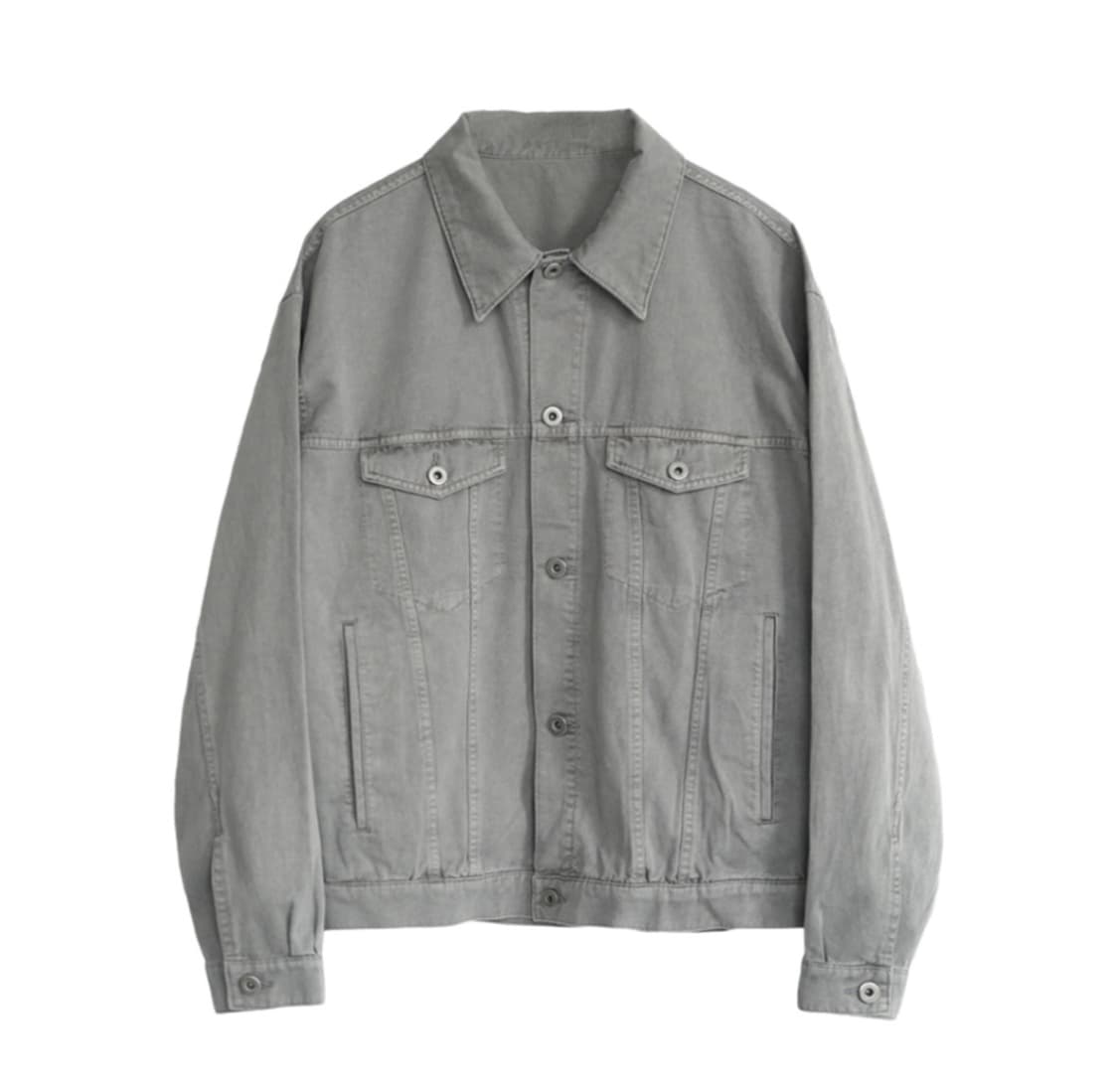 [2]폴리테루 휴먼인덱스 인덱스 트러커 자켓 그레이 상품이미지1