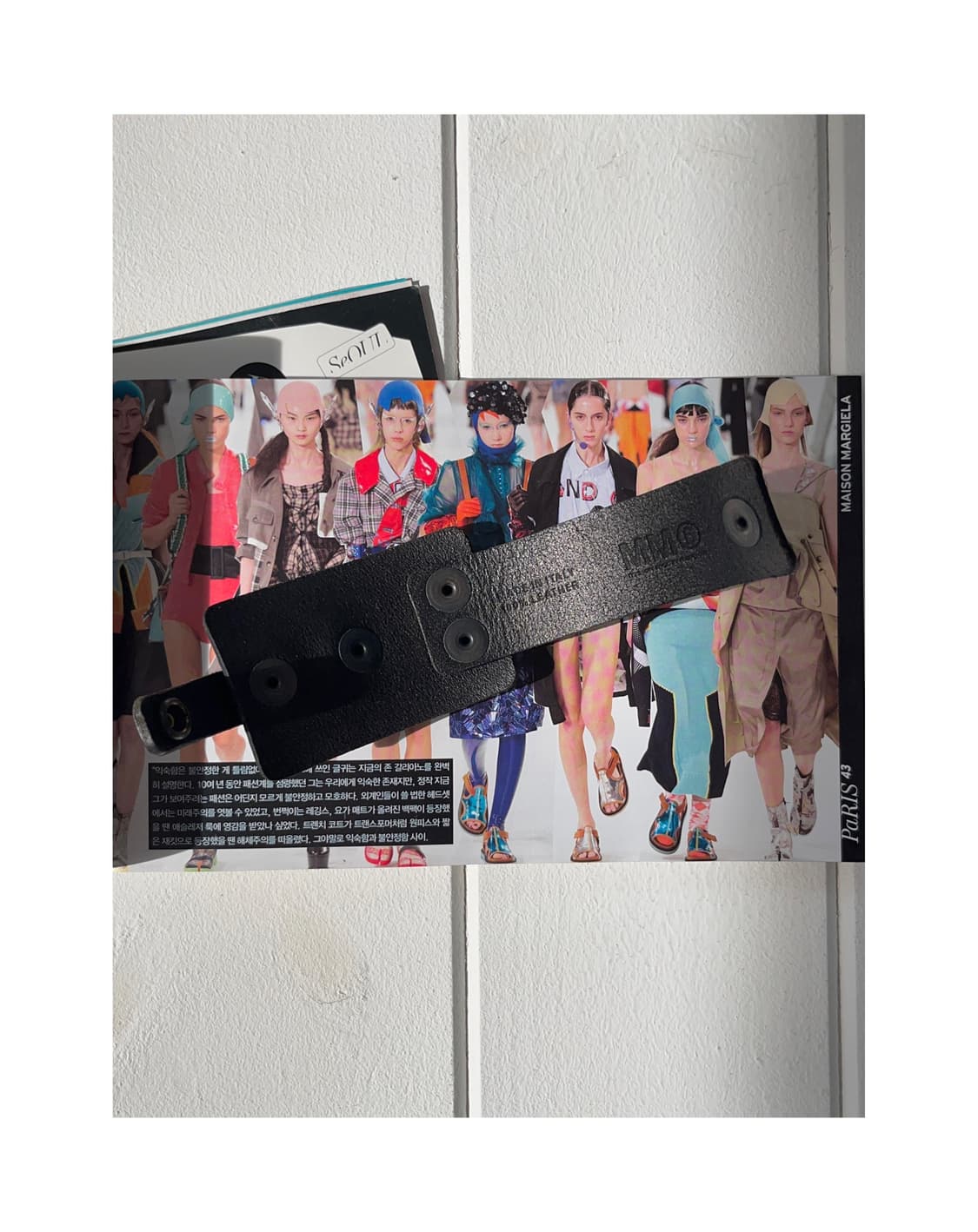 MM6 (Made in Italy / 100% Leather) 상품이미지2