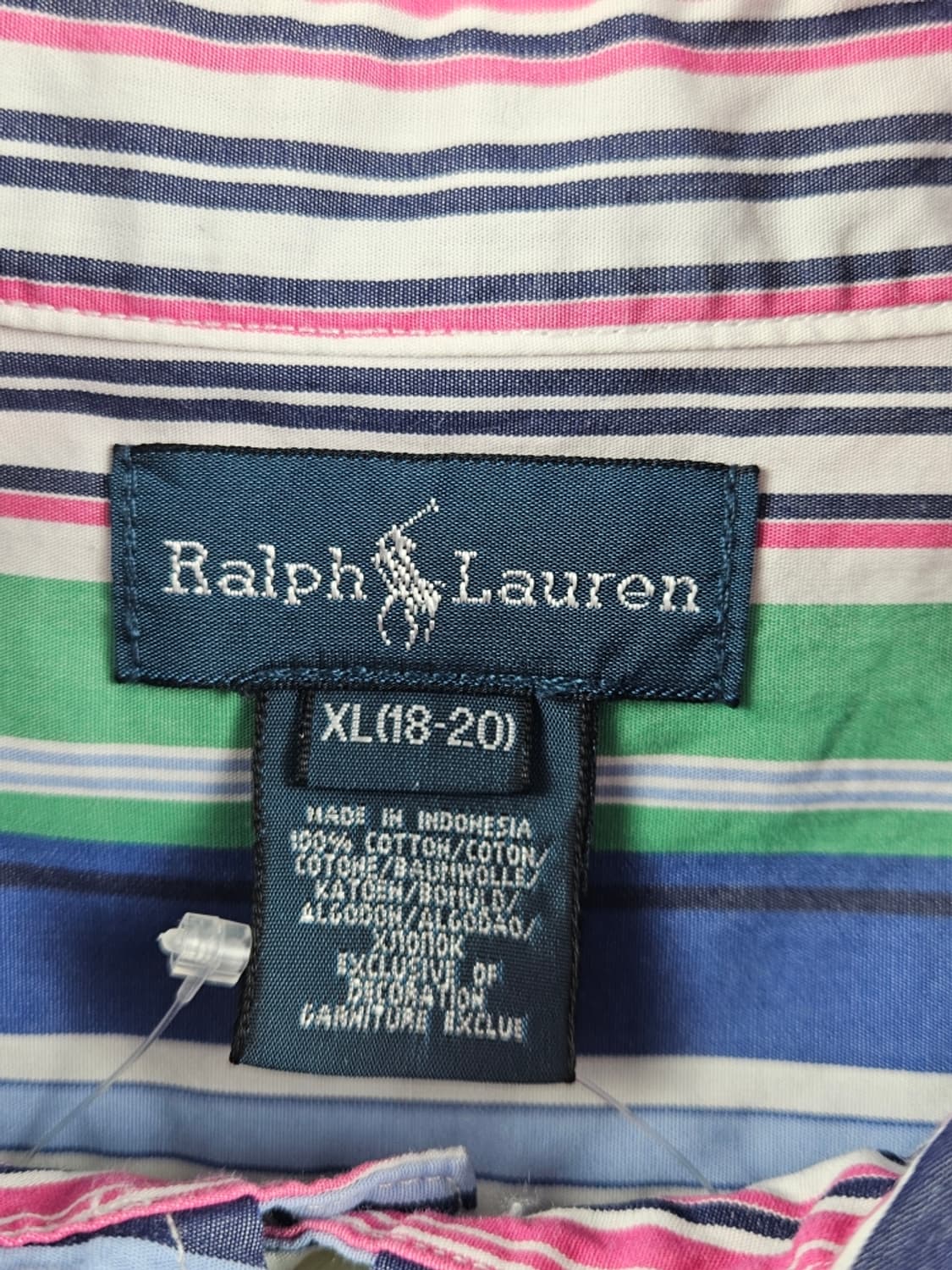 폴로랄프로렌 멀티컬러 스트라이프 패턴 셔츠 ( XL ) / 11027 상품이미지9