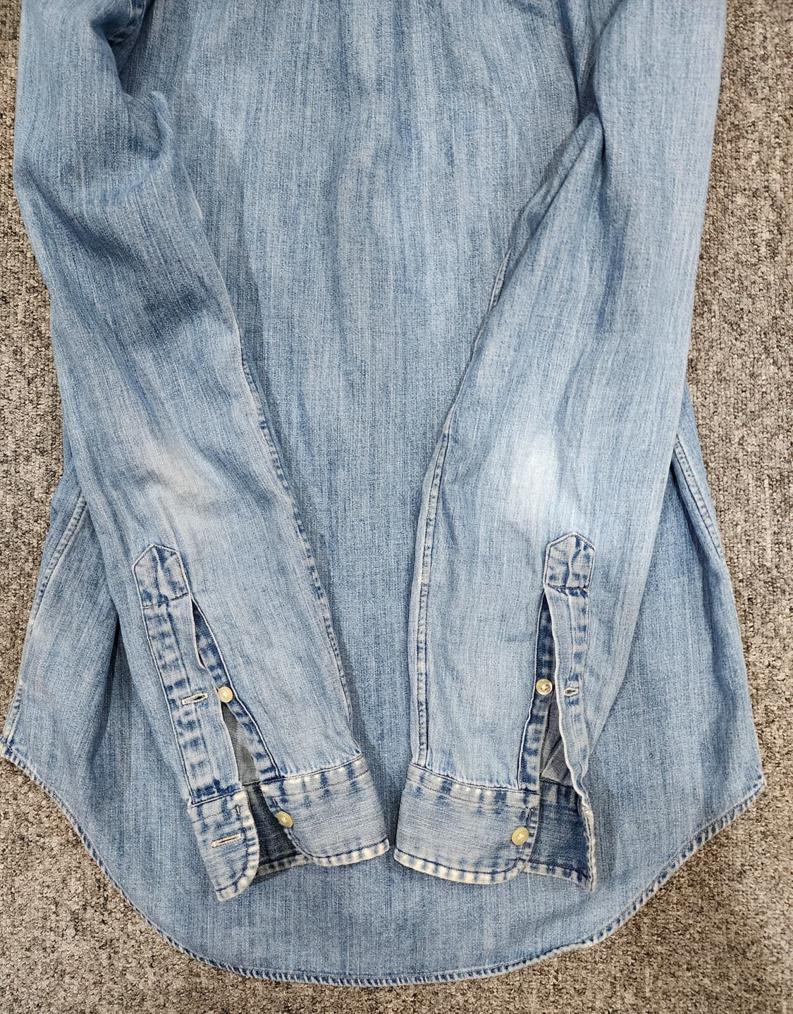 폴로 랄프로렌 멀티포니 데님 셔츠 XS 상품이미지4