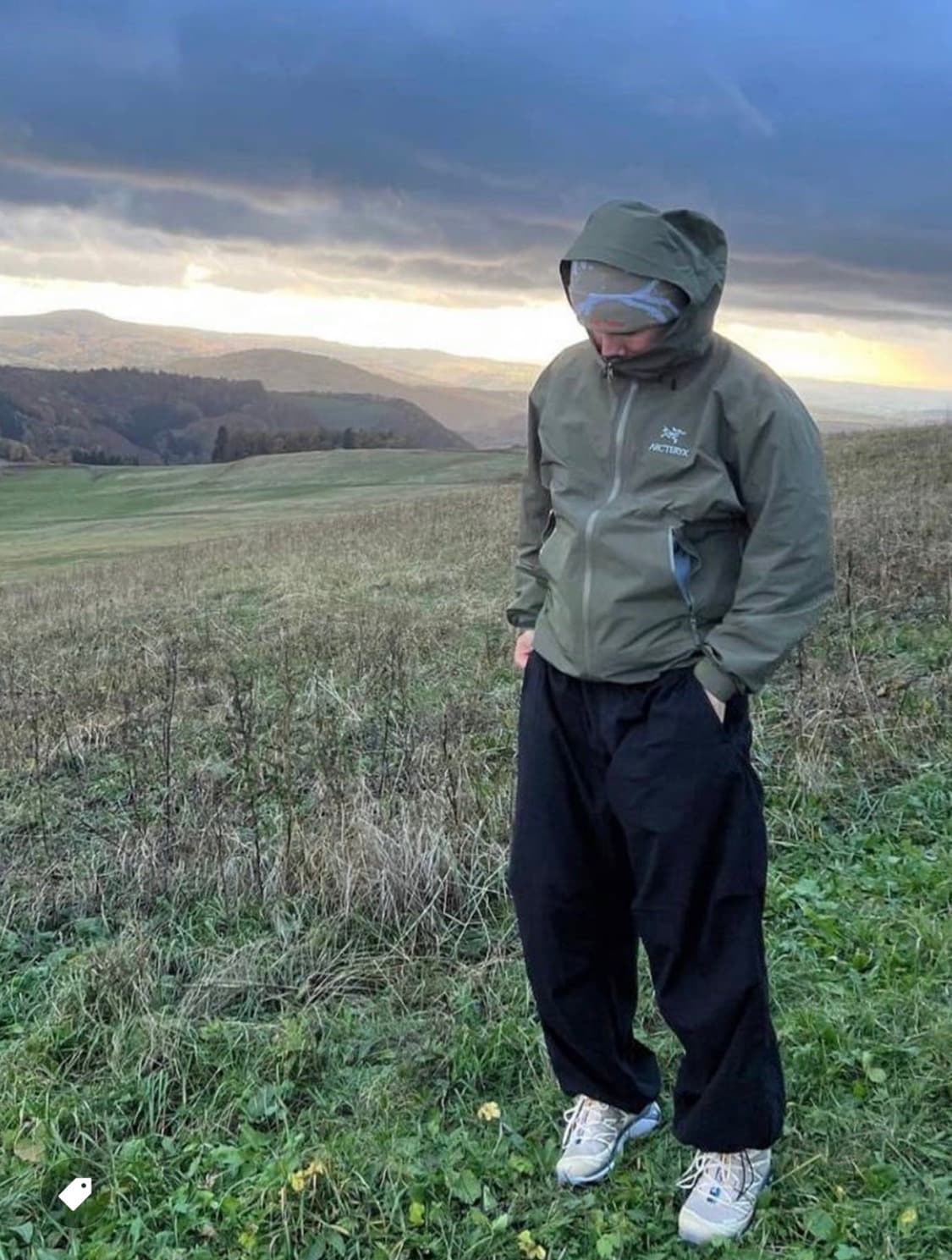 아크테릭스베타lt타츠 카키 상품이미지1