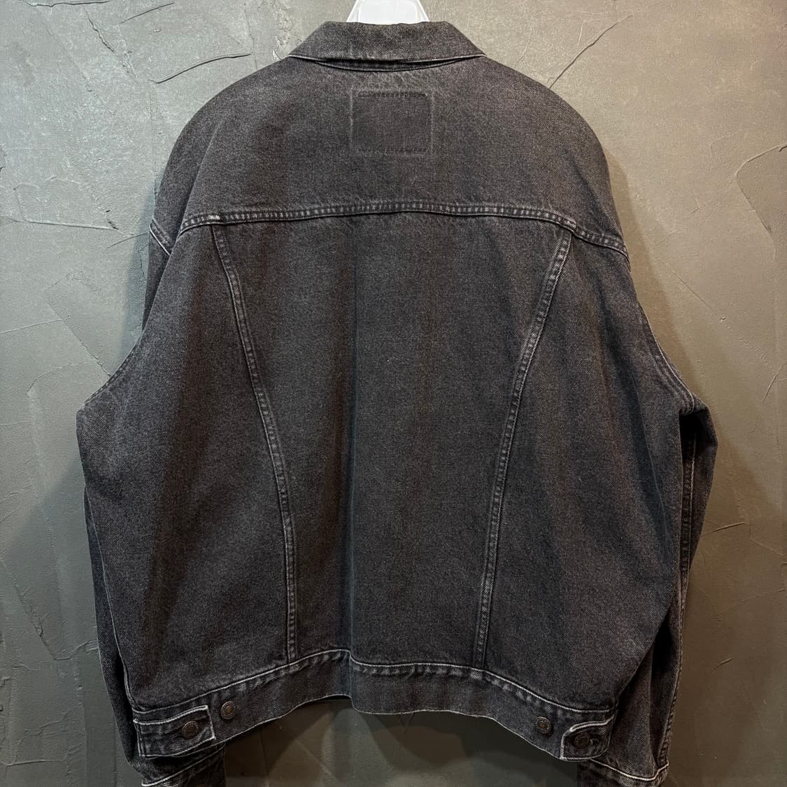 [XL] LEVI's 리바이스 90‘s 빈티지 흑청 자켓 상품이미지4