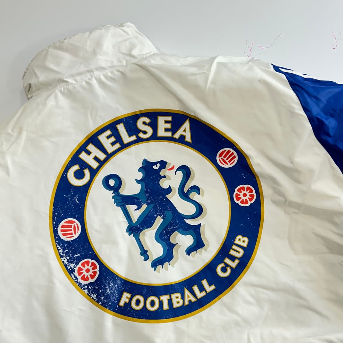 Adidas 아디다스 첼시FC 리버시블 파이어버드 블루 화이트 패딩 상품이미지8