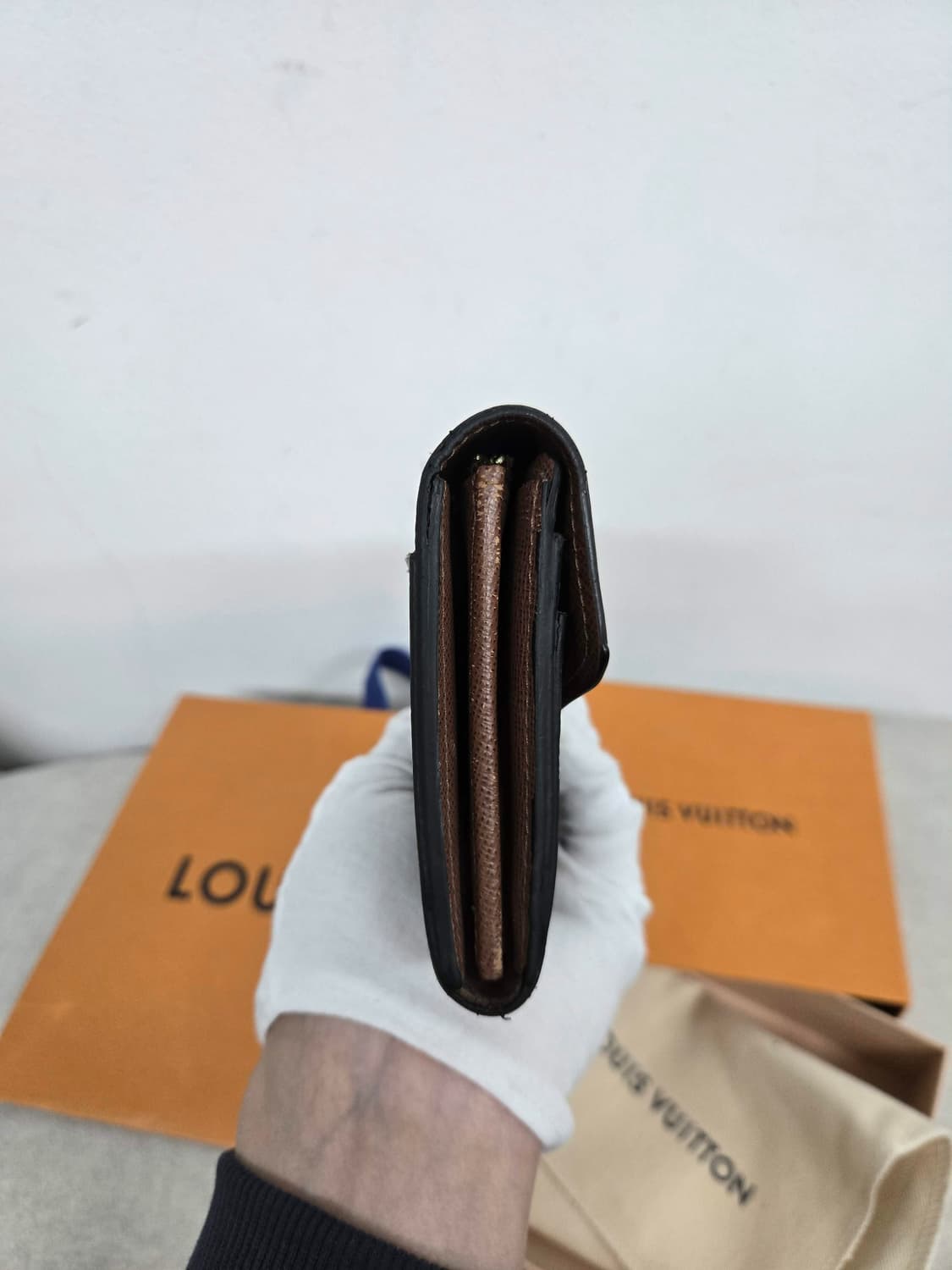 [보증서 정품] 루이비통 사라 장지갑 상품이미지4