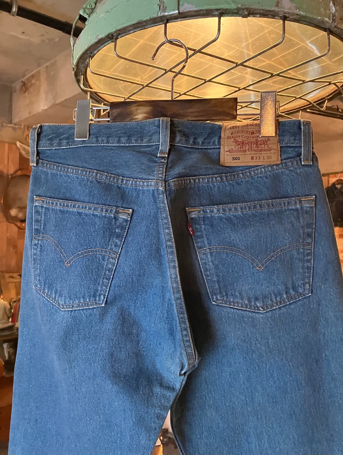 USA 빈티지 리바이스 501 데님 팬츠 상품이미지6