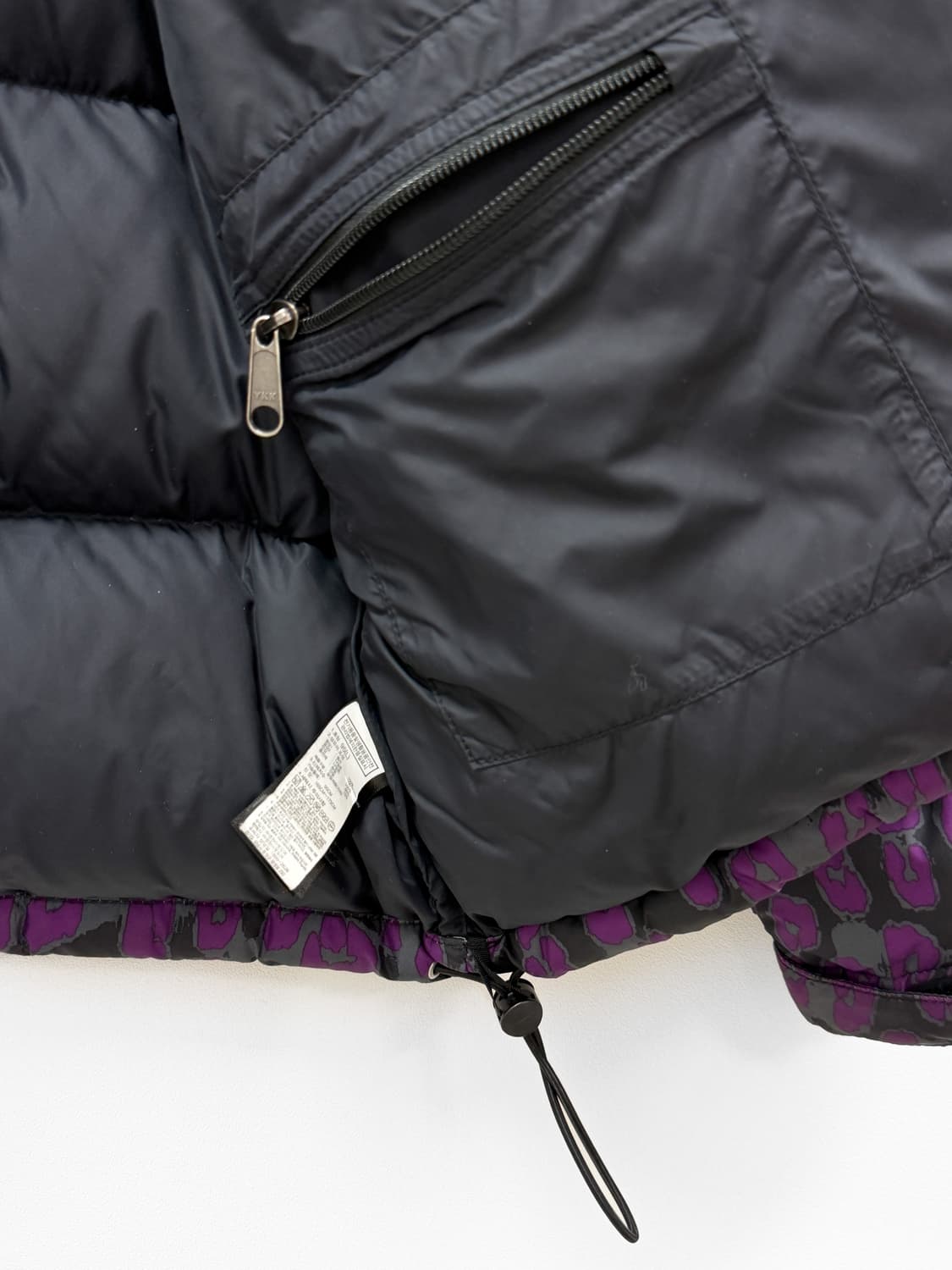 노스페이스 퍼플 레오파드 레트로 눕시 다운 상품이미지5