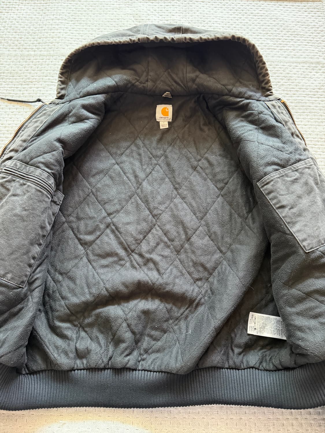 [L] 칼하트 j130 샌드스톤 덕 액티브 자켓 상품이미지3