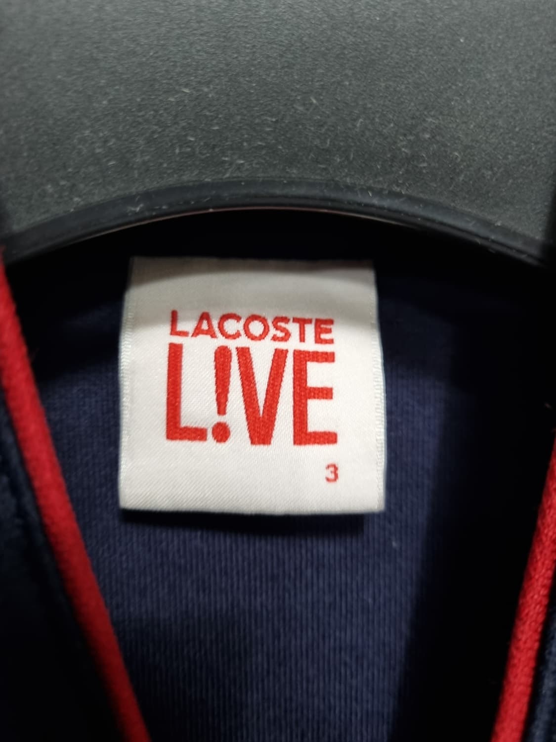 라코스테 여성 면 폴리 혼방 집업 상품이미지4
