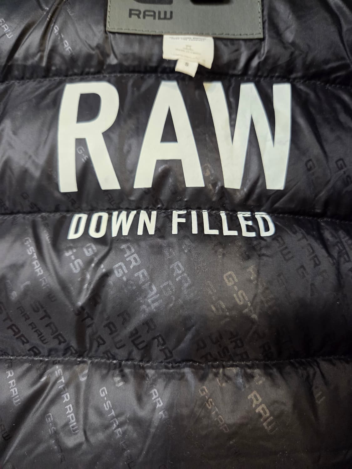 G-STAR RAW 경량 패딩 점퍼 그레이(S) 상품이미지6