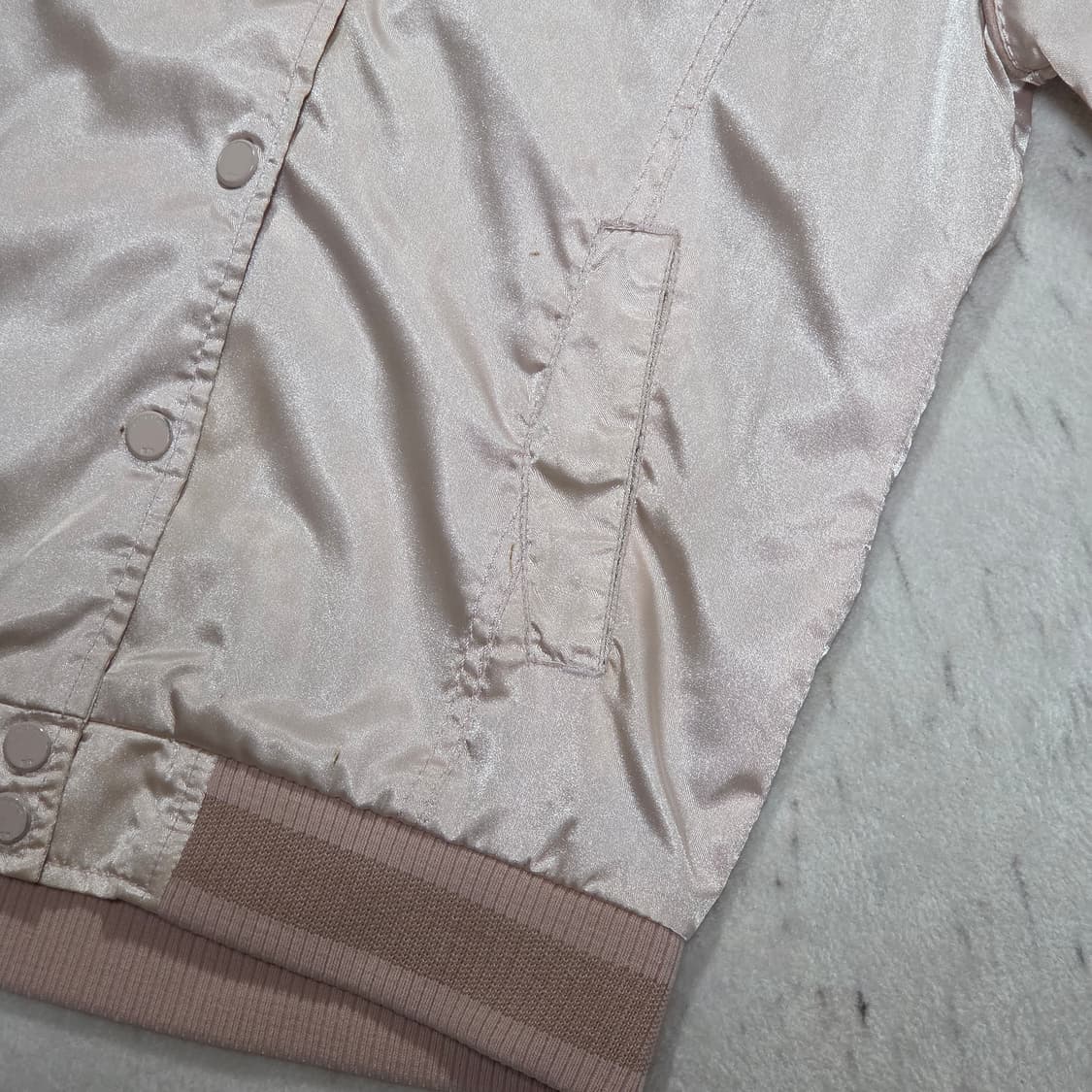 MLB 스타디움 핑크 후드 자켓 상품이미지4