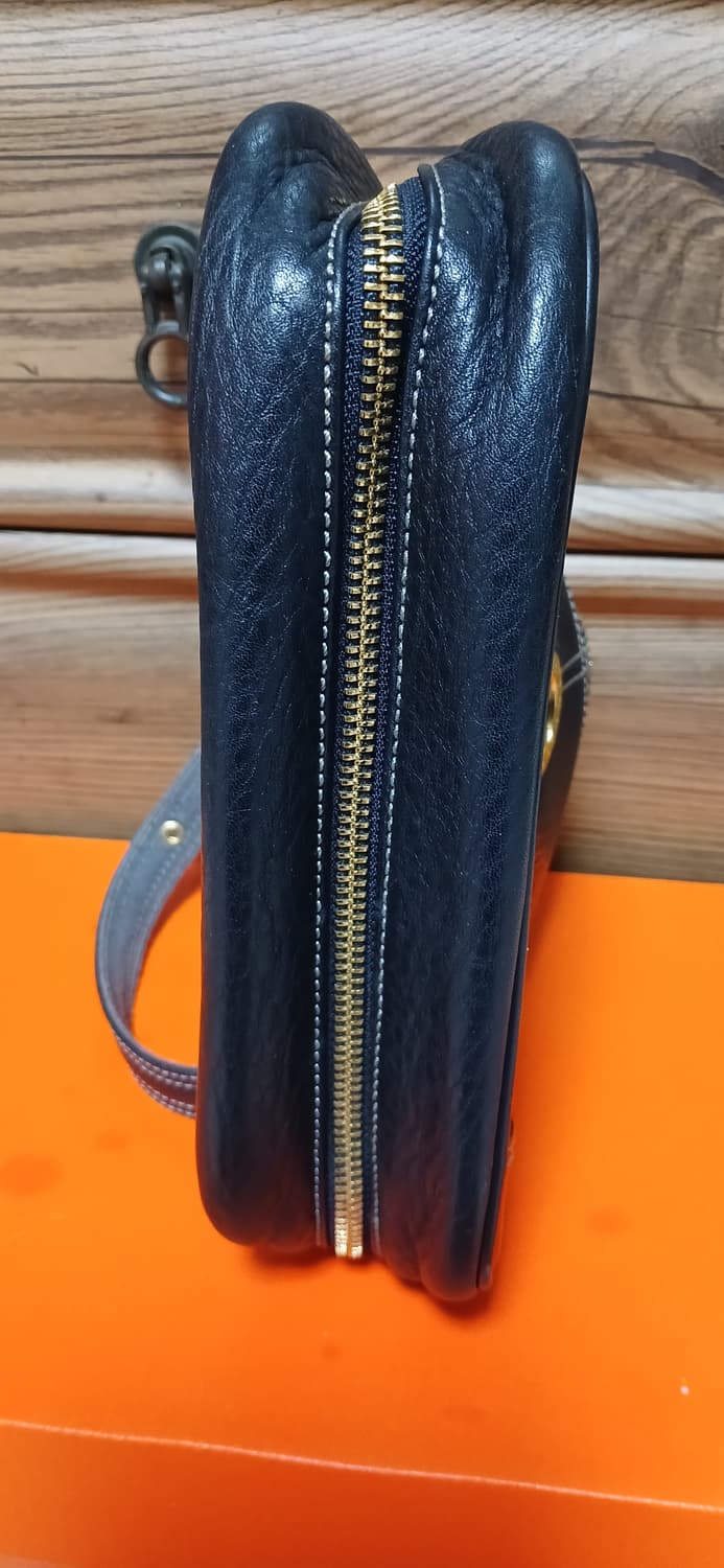 메트로시티 블랙 가죽 미니 숄더백  상품이미지8