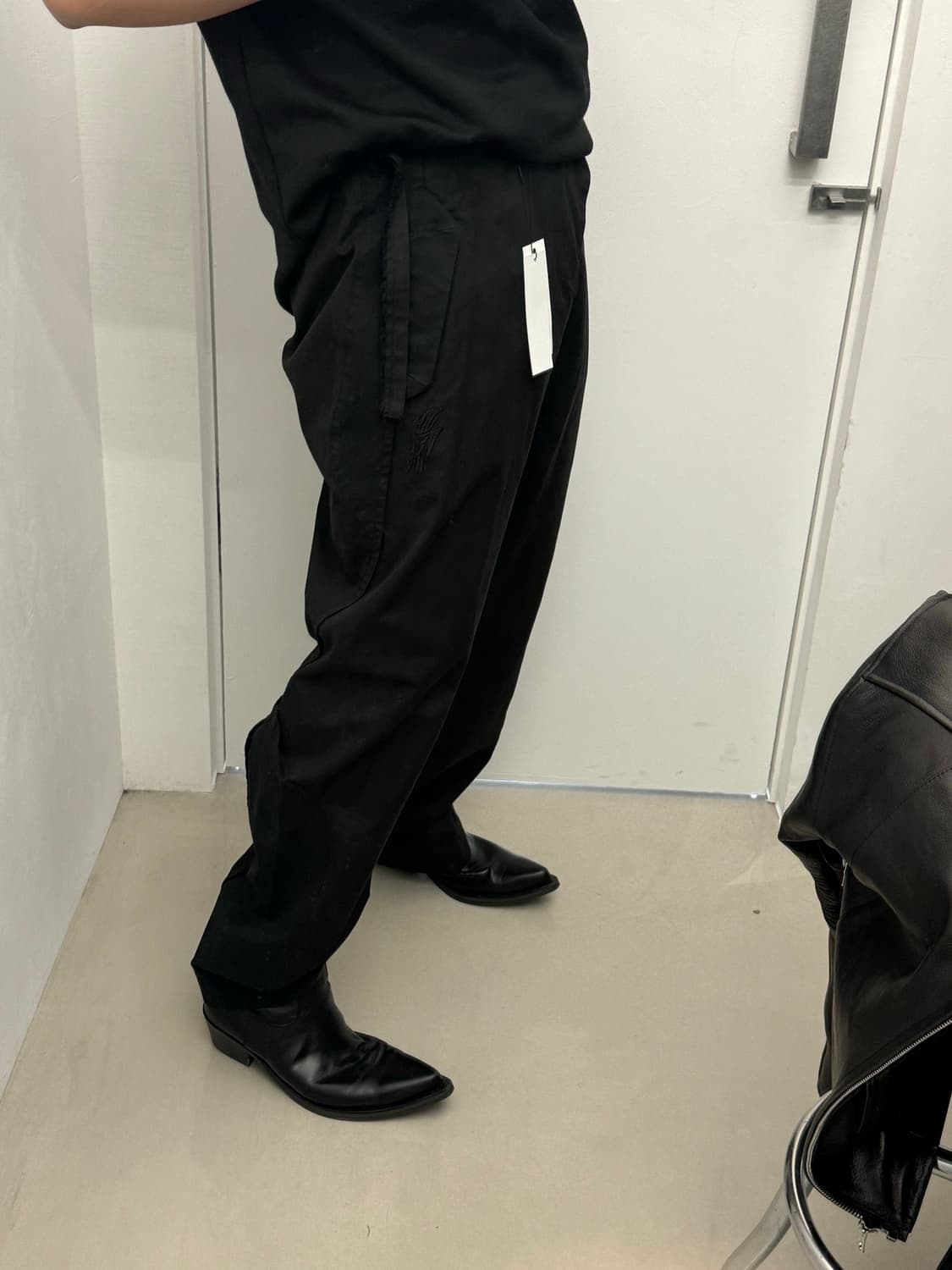 Cost Per Kilo 코스트퍼킬로 벨티드 치노 팬츠 (L) 상품이미지3