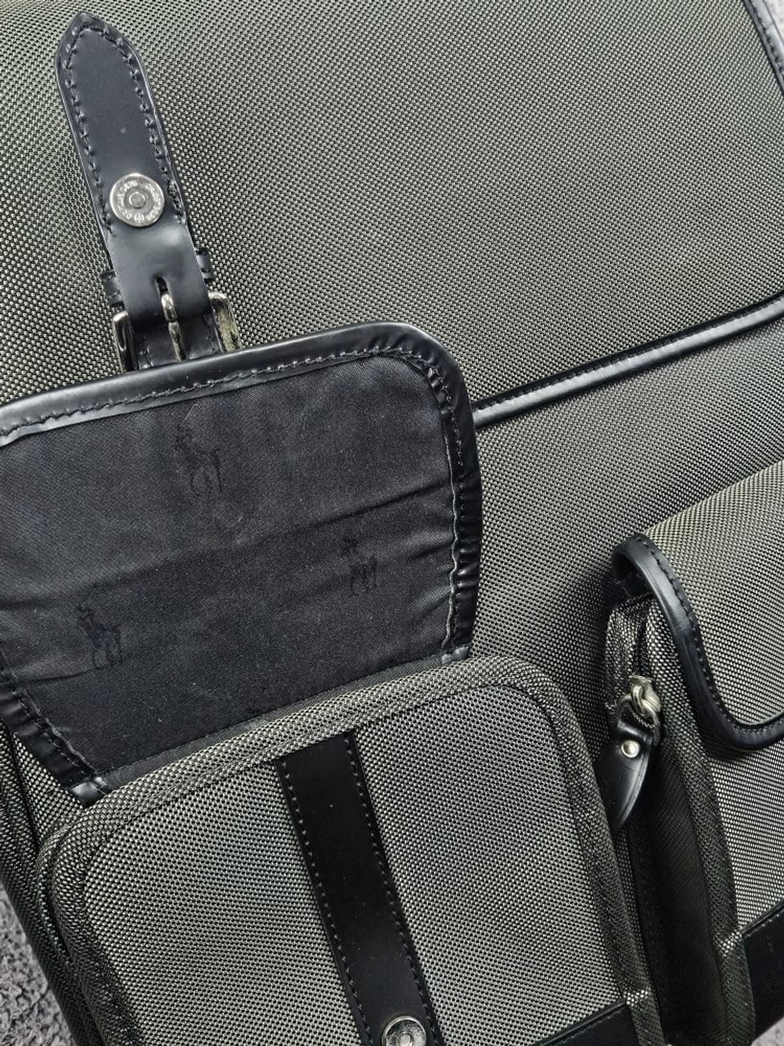 폴로랄프로렌 빈티지 레더트림 백팩 가방 (40X42X16) / 11771 상품이미지4