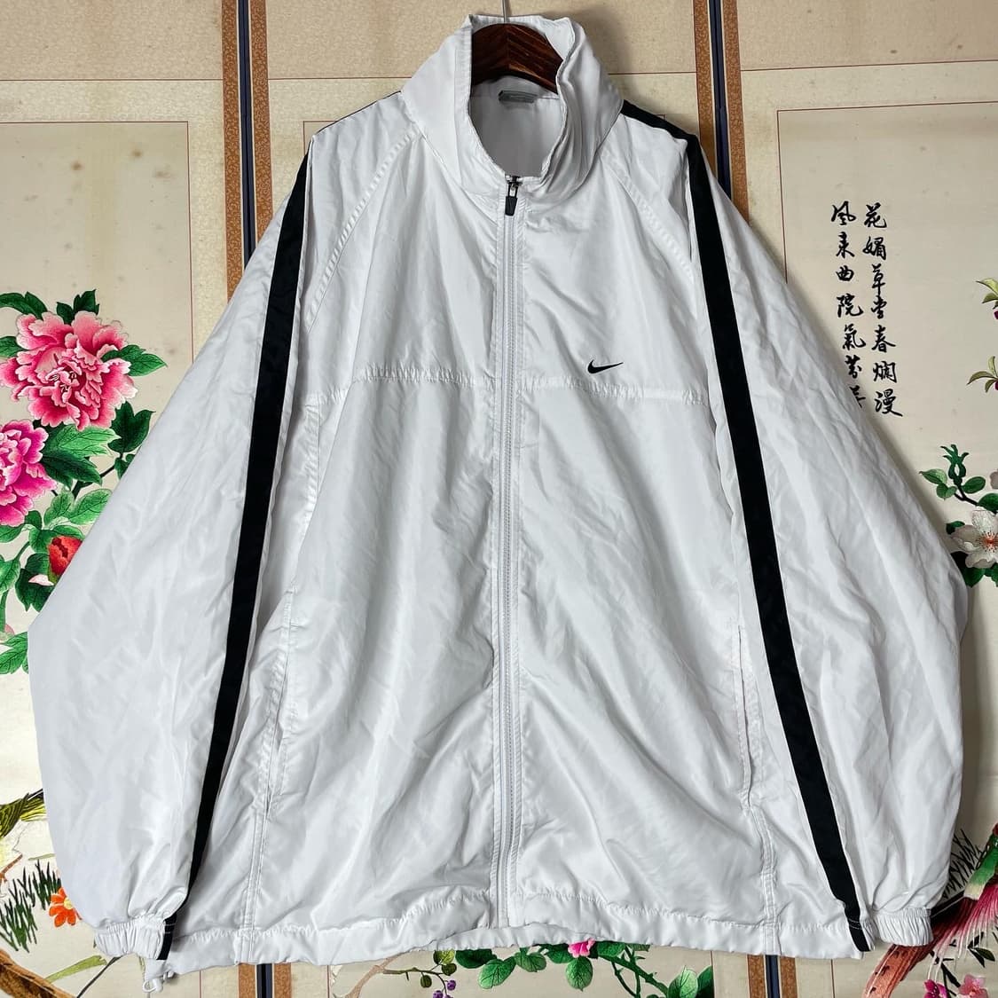 2002 나이키 NIKE 사이드라인 화이트 바람막이 상품이미지2