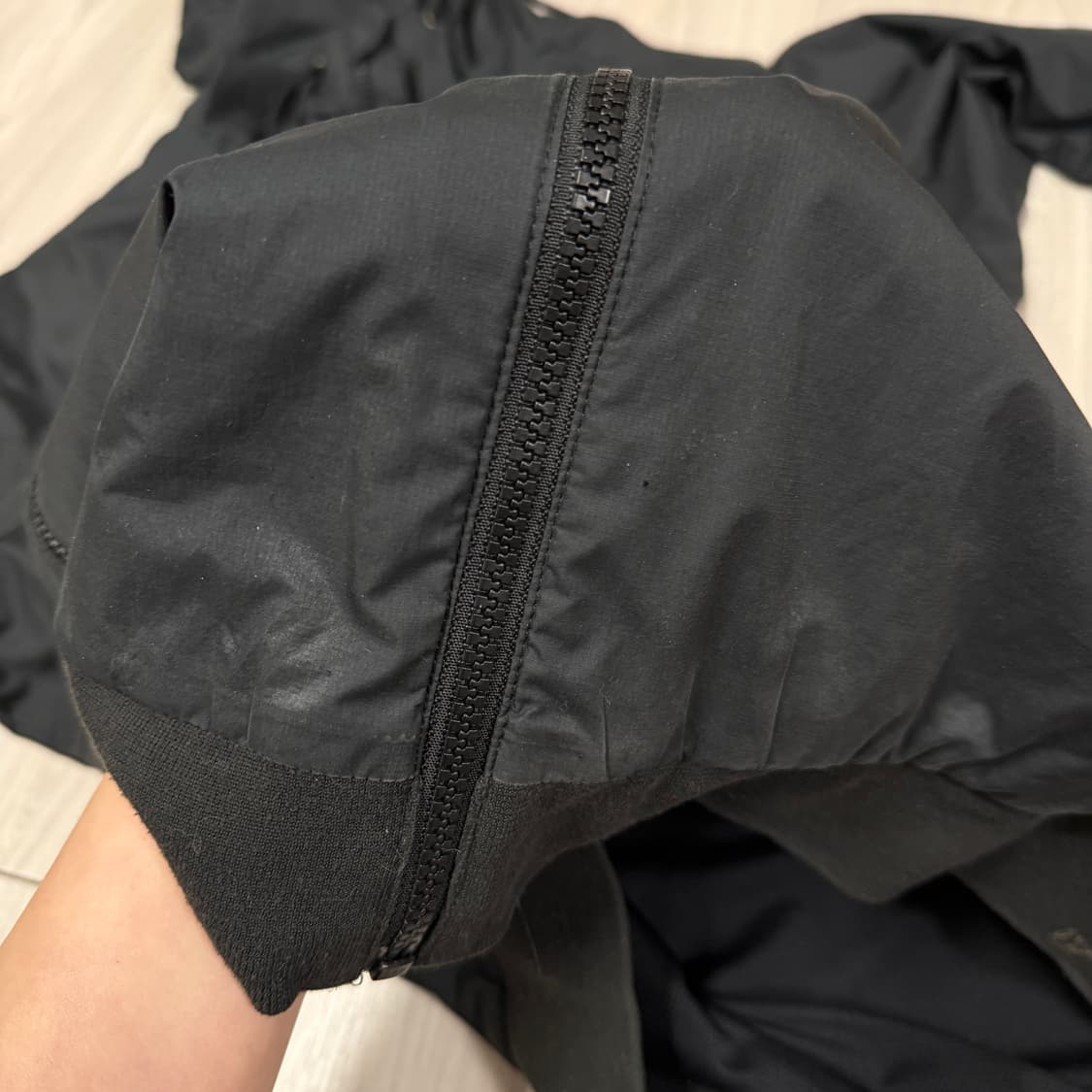 나이키 윈드러너 바람막이 올블랙 상품이미지6