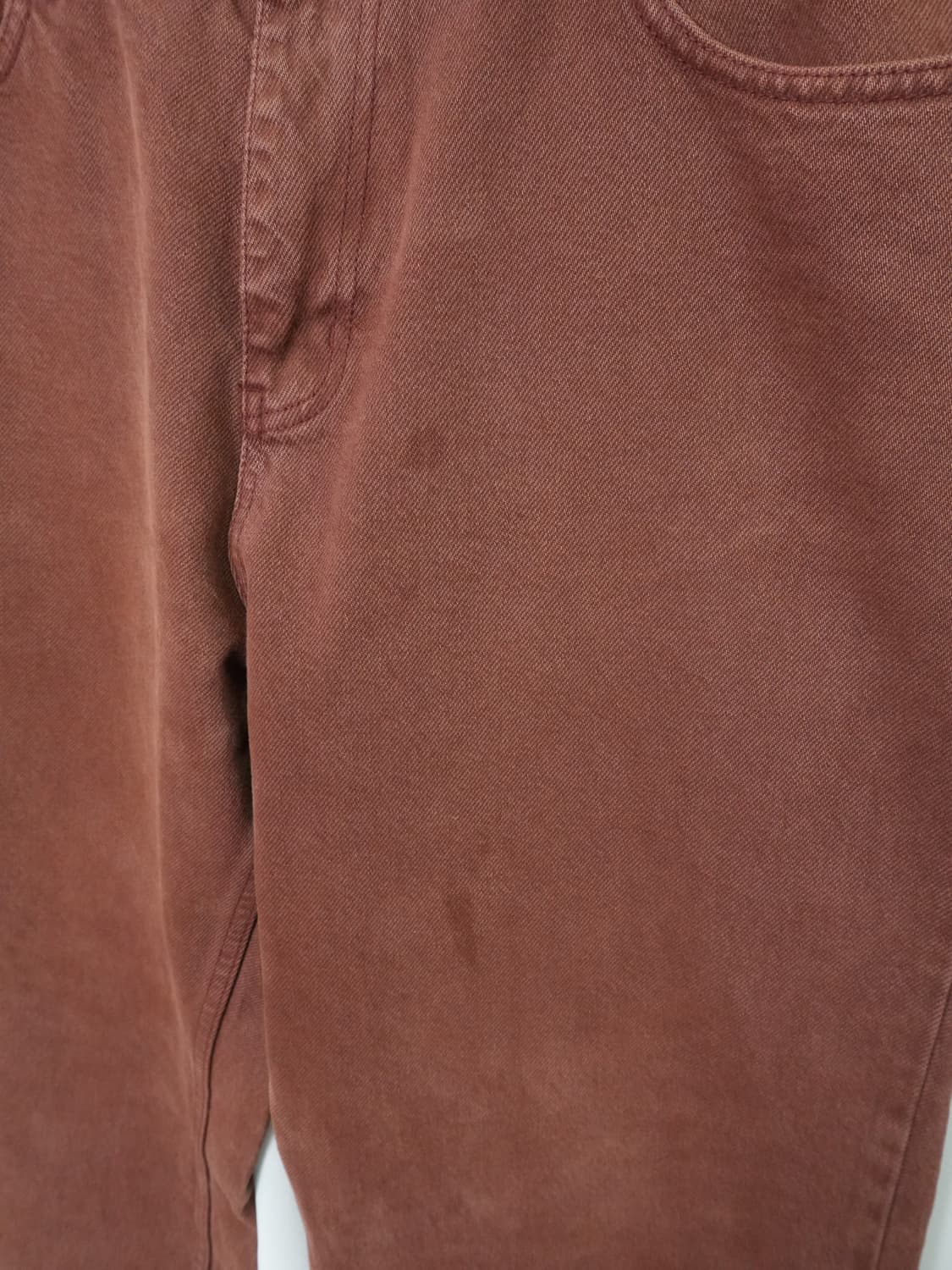 위캔더스 PIERROT DENIM 버건디 M 상품이미지6