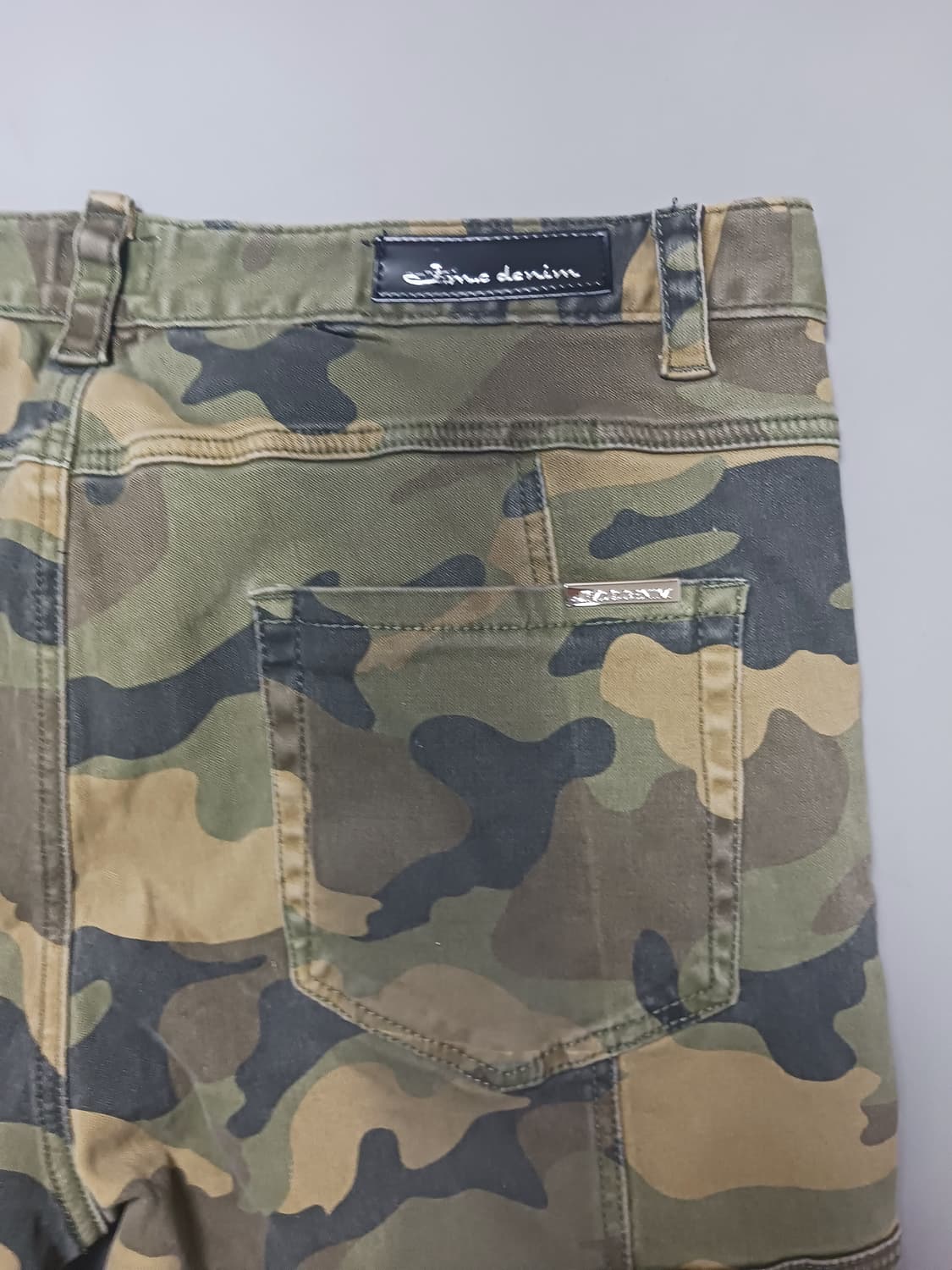새상품 [38] JMC Y2K 카모플라쥬 포켓덧댐 카고 데님 팬츠 상품이미지10