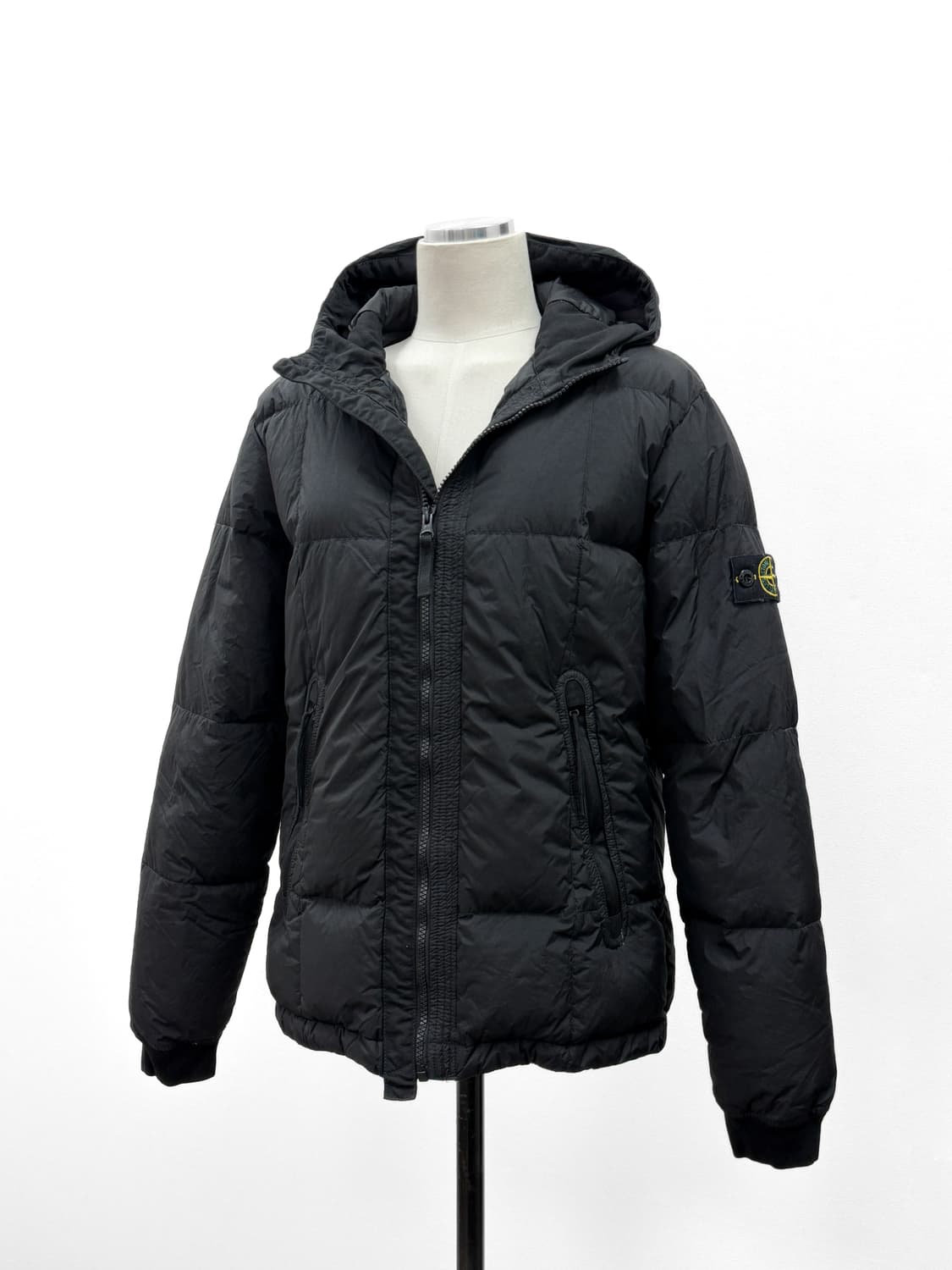 스톤아일랜드 주니어 블랙 다운 패딩 자켓 상품이미지6