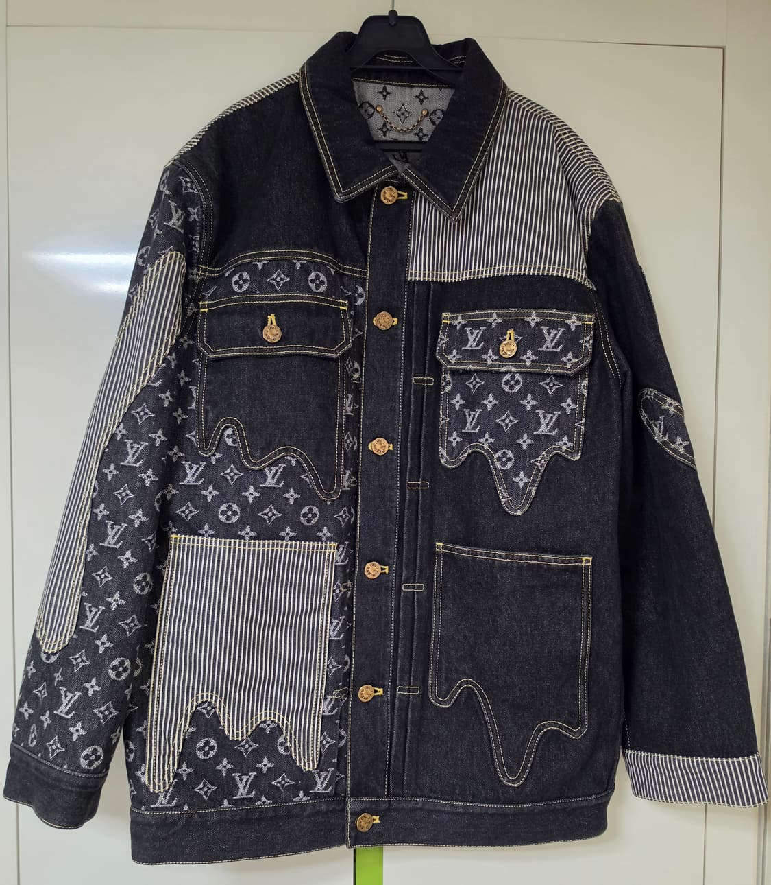 루이비통 니고 크레이지 데님 자켓 50사이즈 105사이즈 상품이미지1
